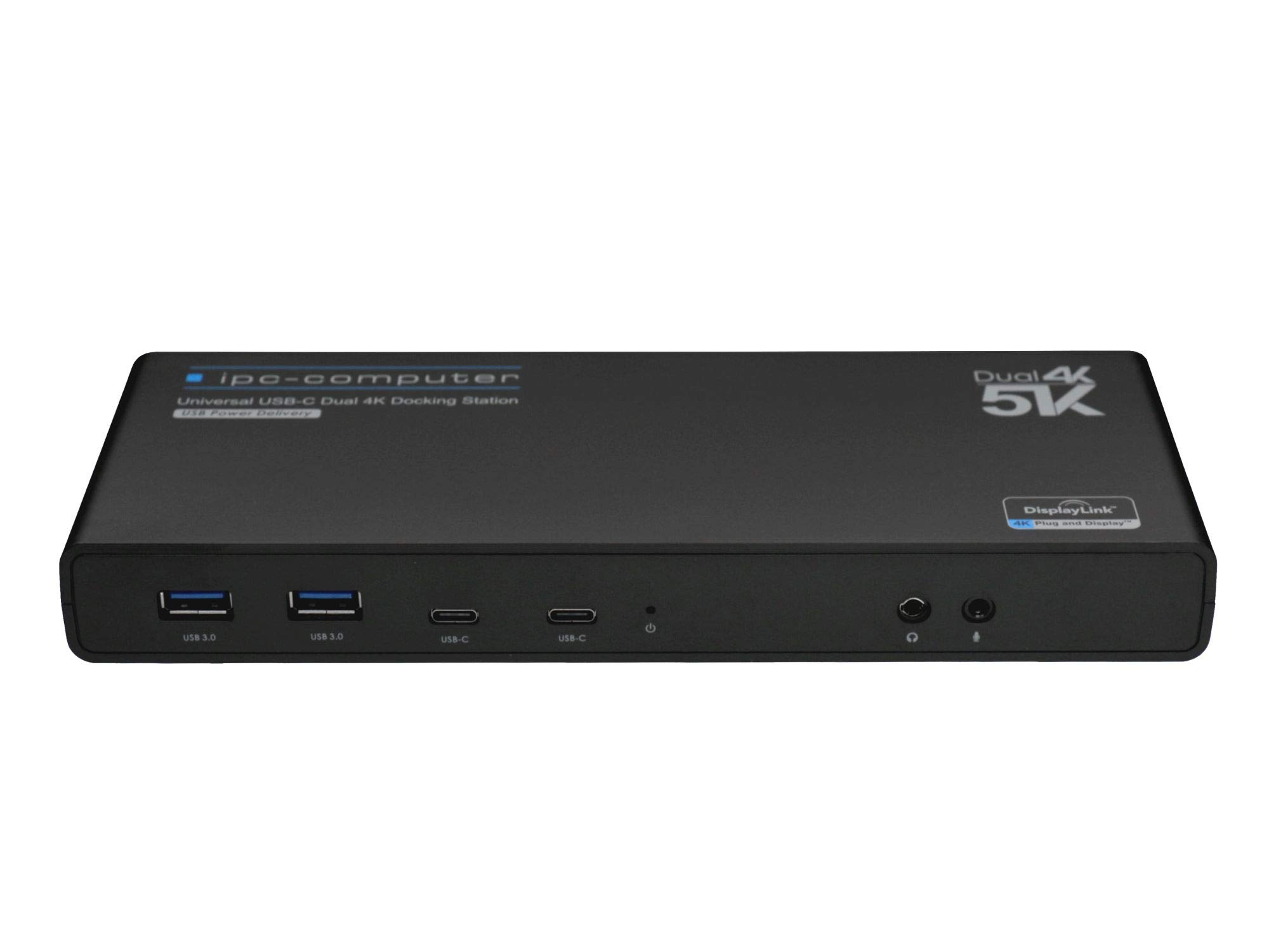 IPC-Computer USB-C Docking Station 100W HDMI DP