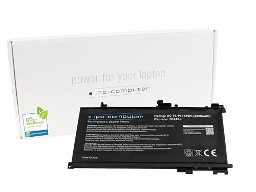 IPC-Computer Akkus TE04063XL_PL Laptop-Akku 43Wh