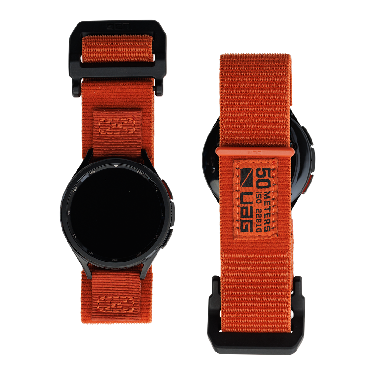 UAG Scout Galaxy Watch Uhrenarmband Robust Schwarz