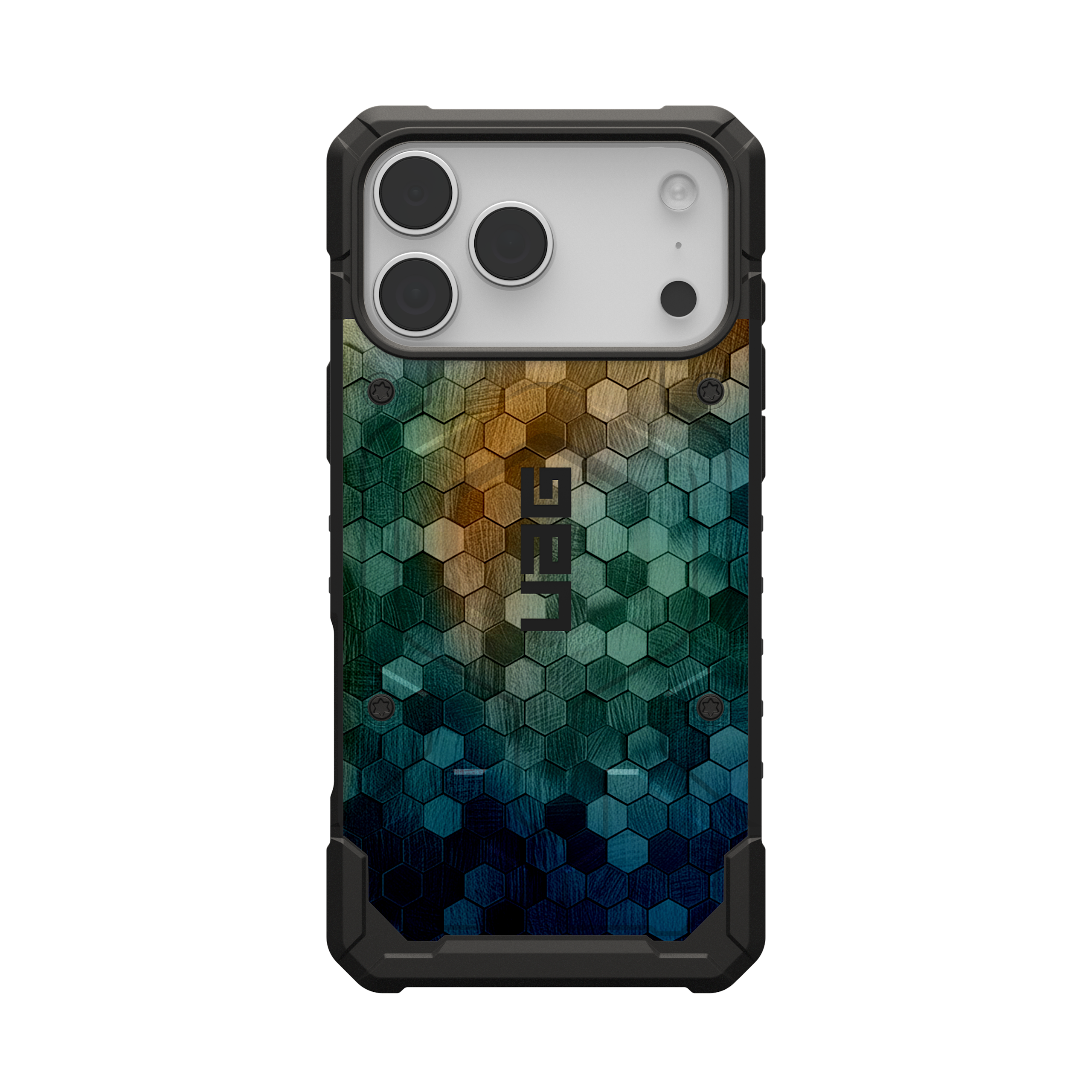 UAG Pathfinder iPhone 17 Pro Max Handyhülle Hexagon Gradient MagSafe