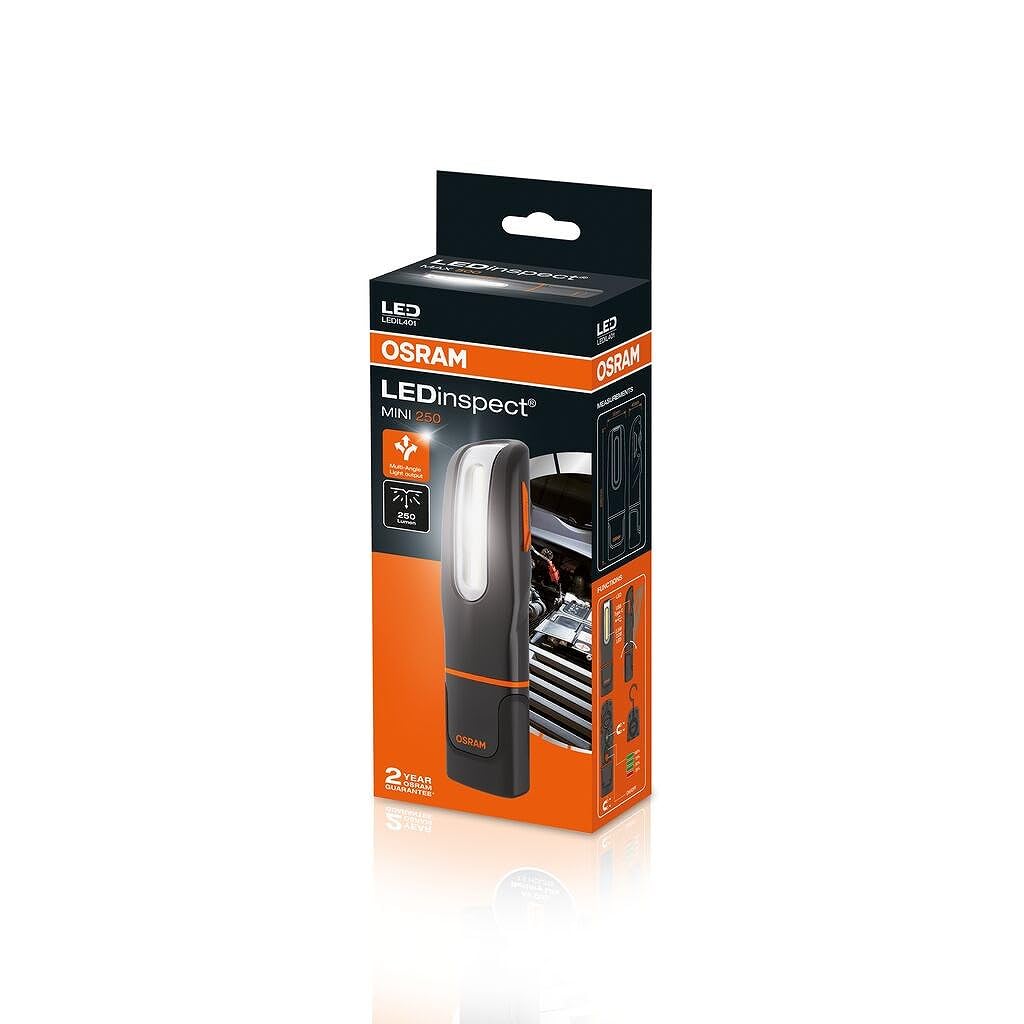OSRAM LEDinspect SLIM MAX 1000 Inspektionsleuchte Orange