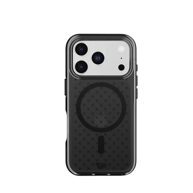 Tech21 EvoCheck iPhone 17 Pro Hülle Smokey Black MagSafe