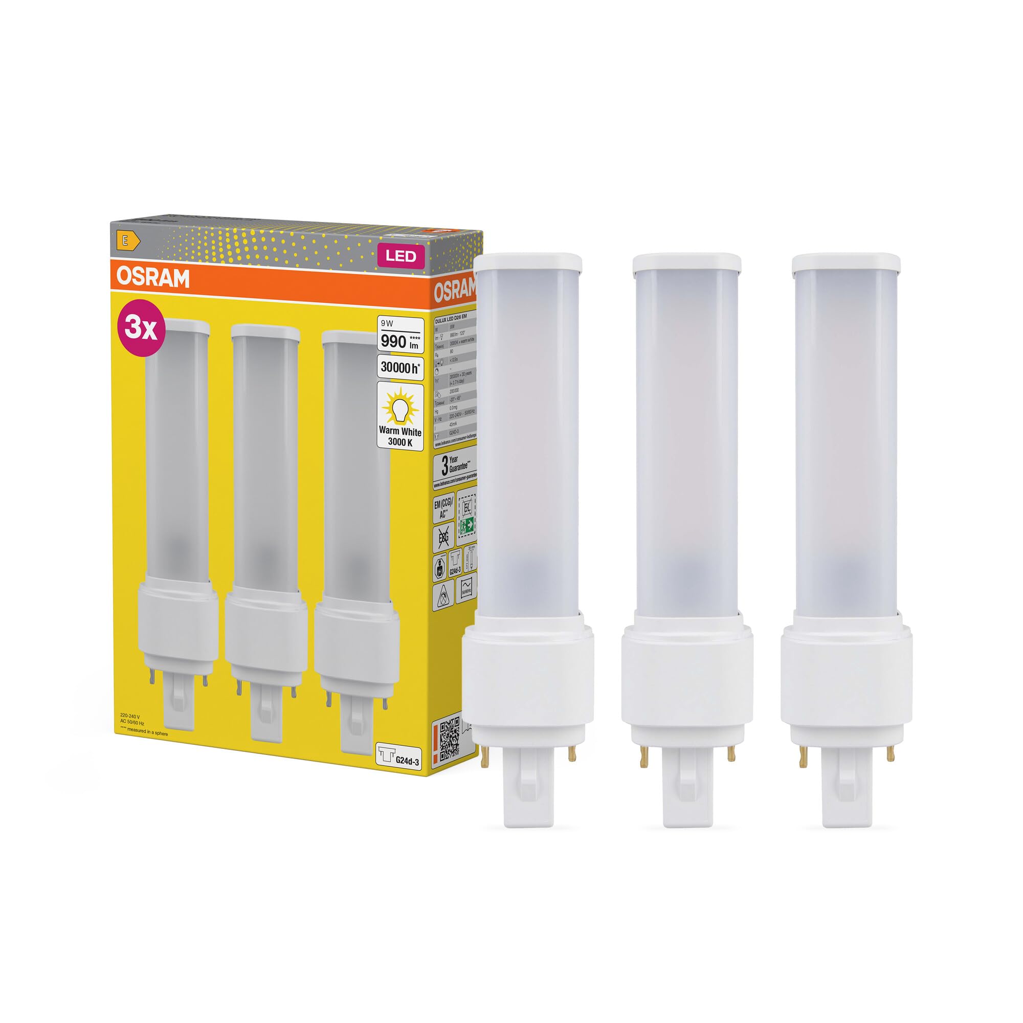 ams OSRAM DULUX S11 LED Kompaktlampe G23 6W warmweiß