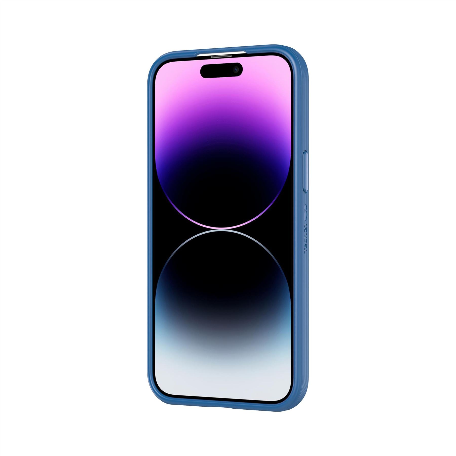 Tech21 EvoLite iPhone 14 Pro Max Hülle Classic Blue 3m Fallschutz