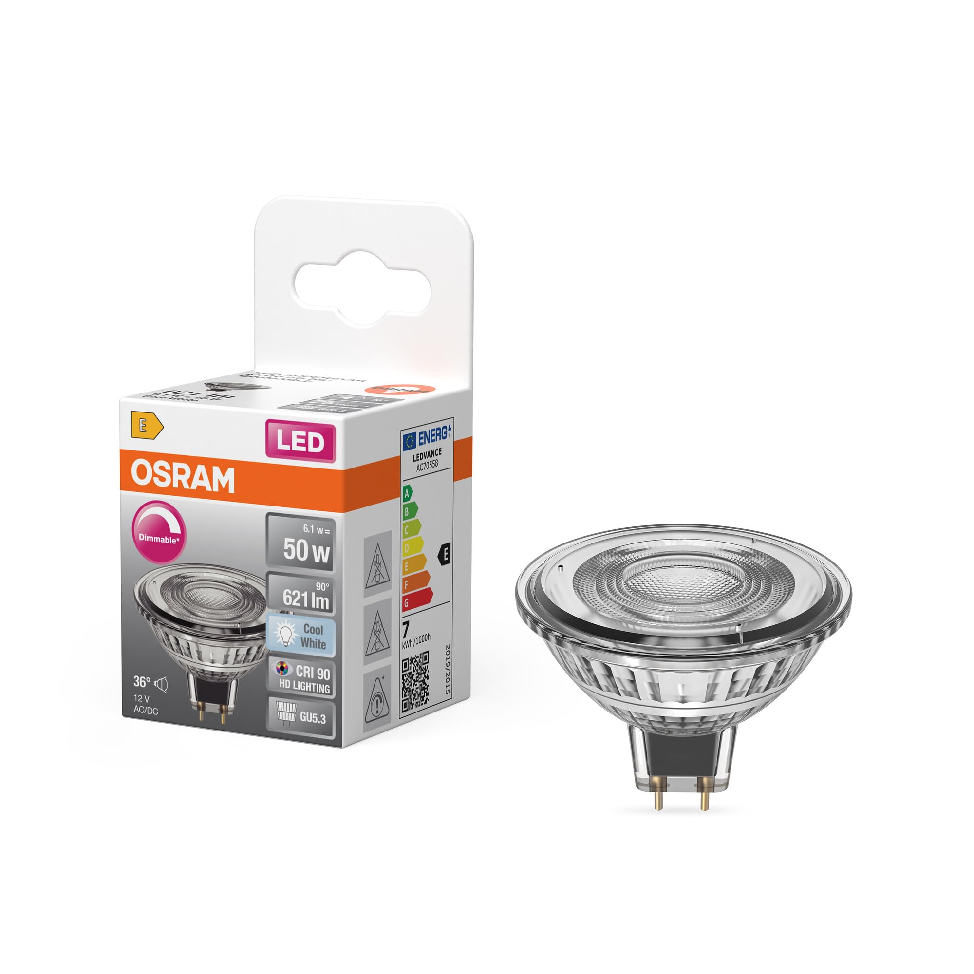 ams OSRAM SMART+ Superstar MR16 LED-Spot GU5.3 1er-Pack
