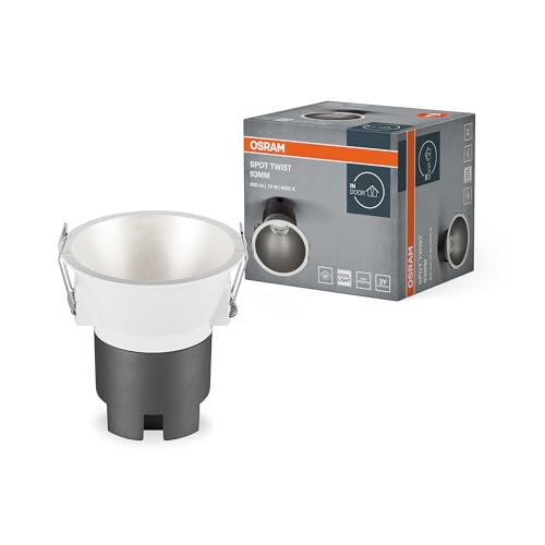 OSRAM SPOT TWIST Downlight silber 10W 4000K 800lm