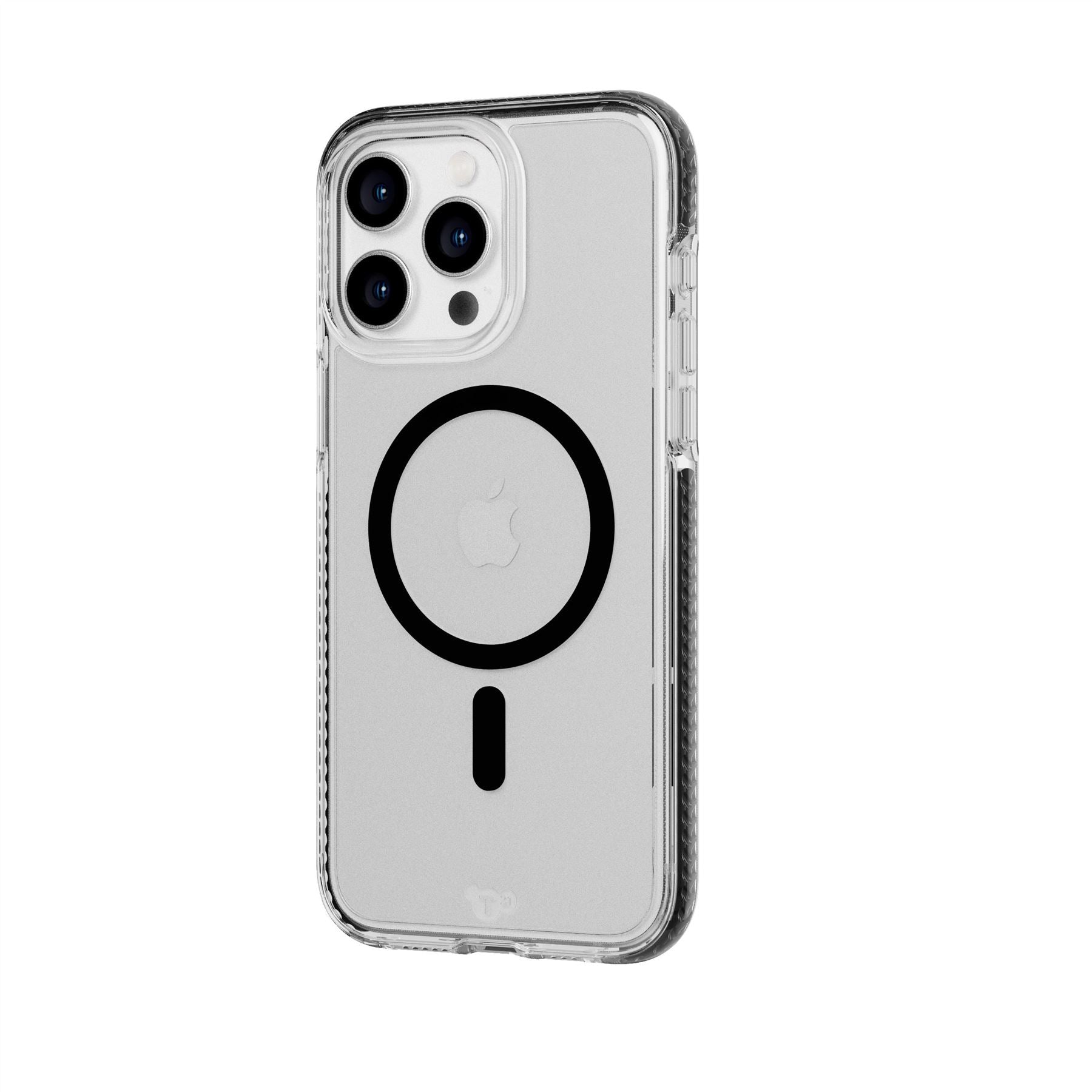 Tech21 EvoCrystal iPhone 15 Pro Max Hülle Graphite Black Klar
