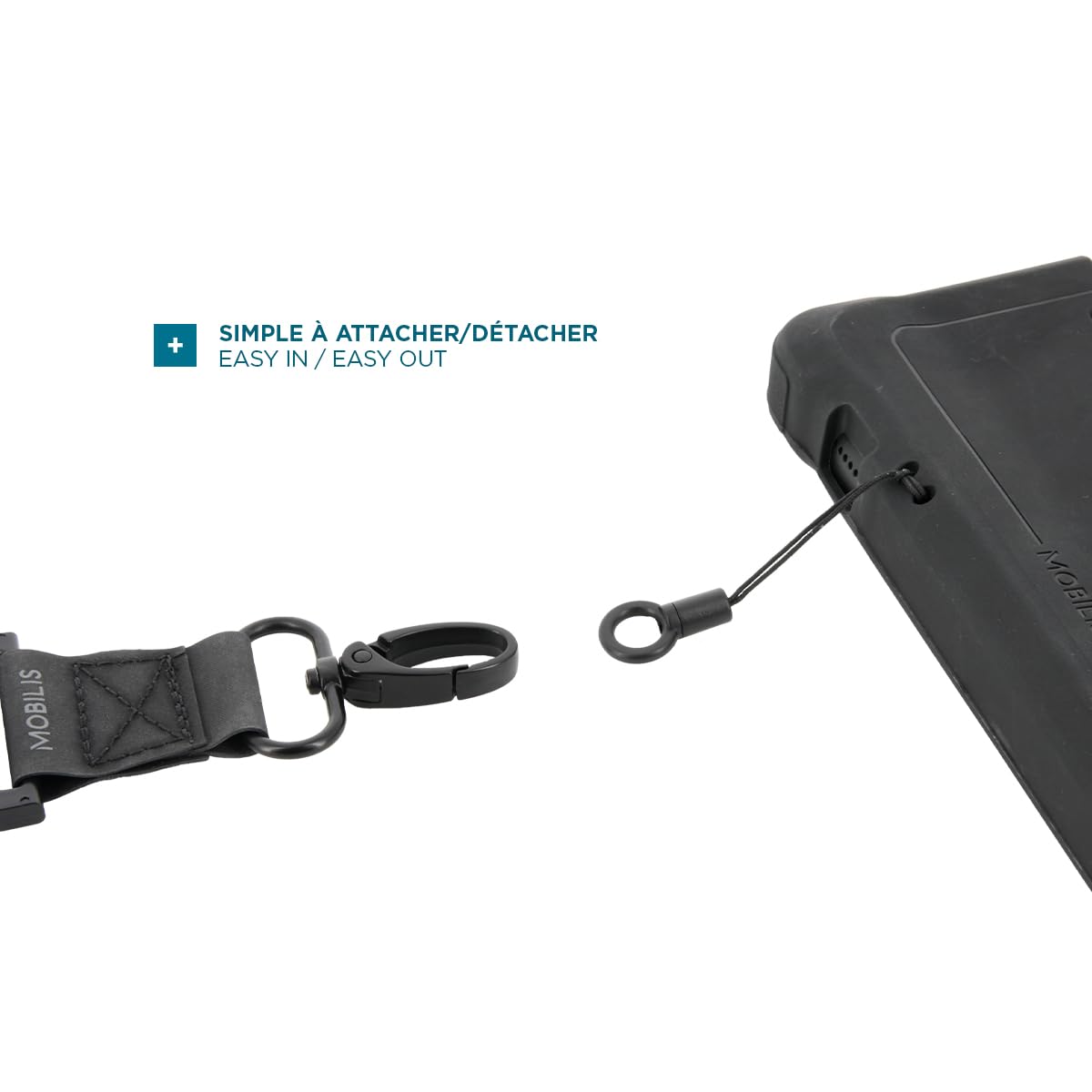 Mobilis Schultergurt universal abtrennbar mit Tasche