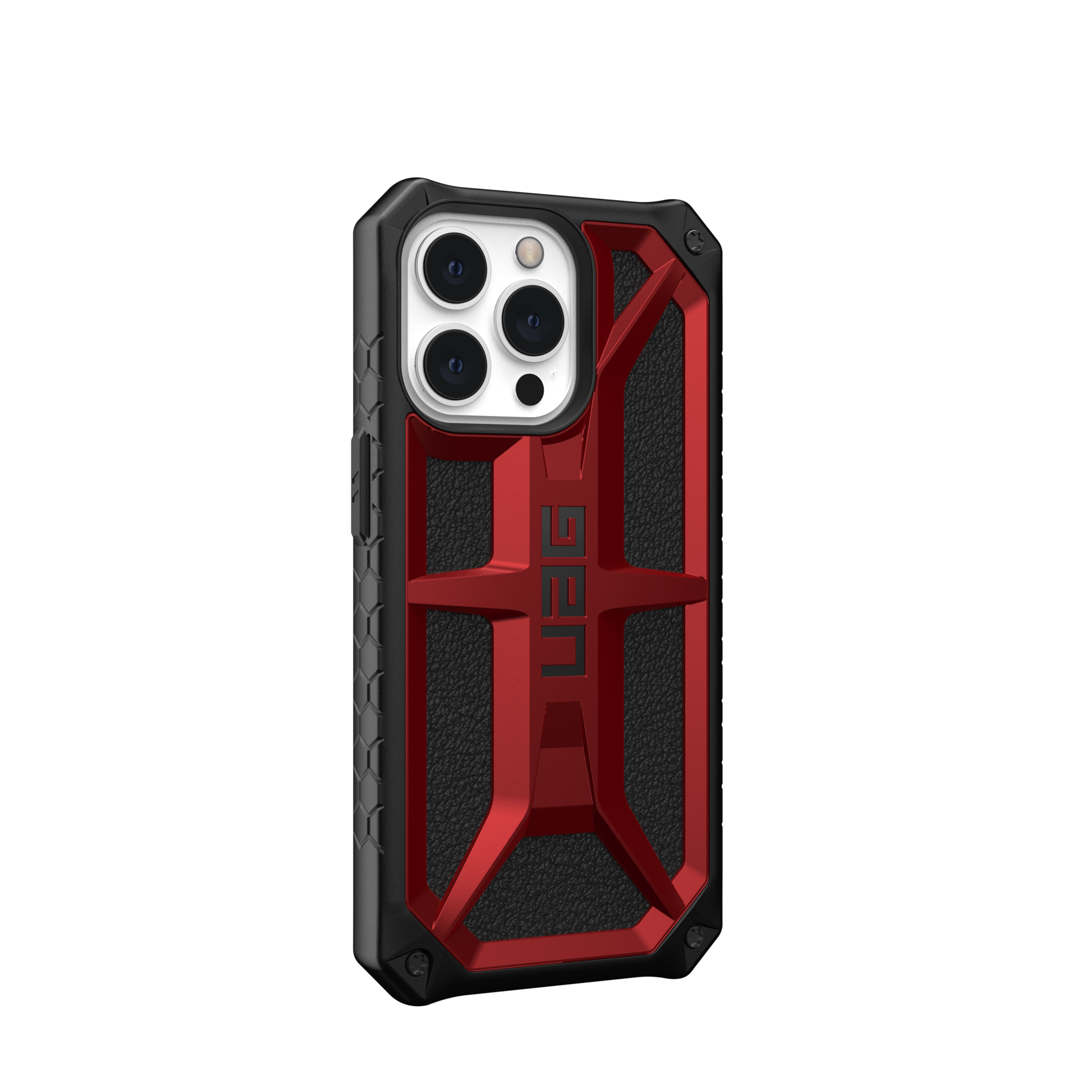 UAG Monarch iPhone 13 Pro Handyhülle Leder stoßfest schwarz