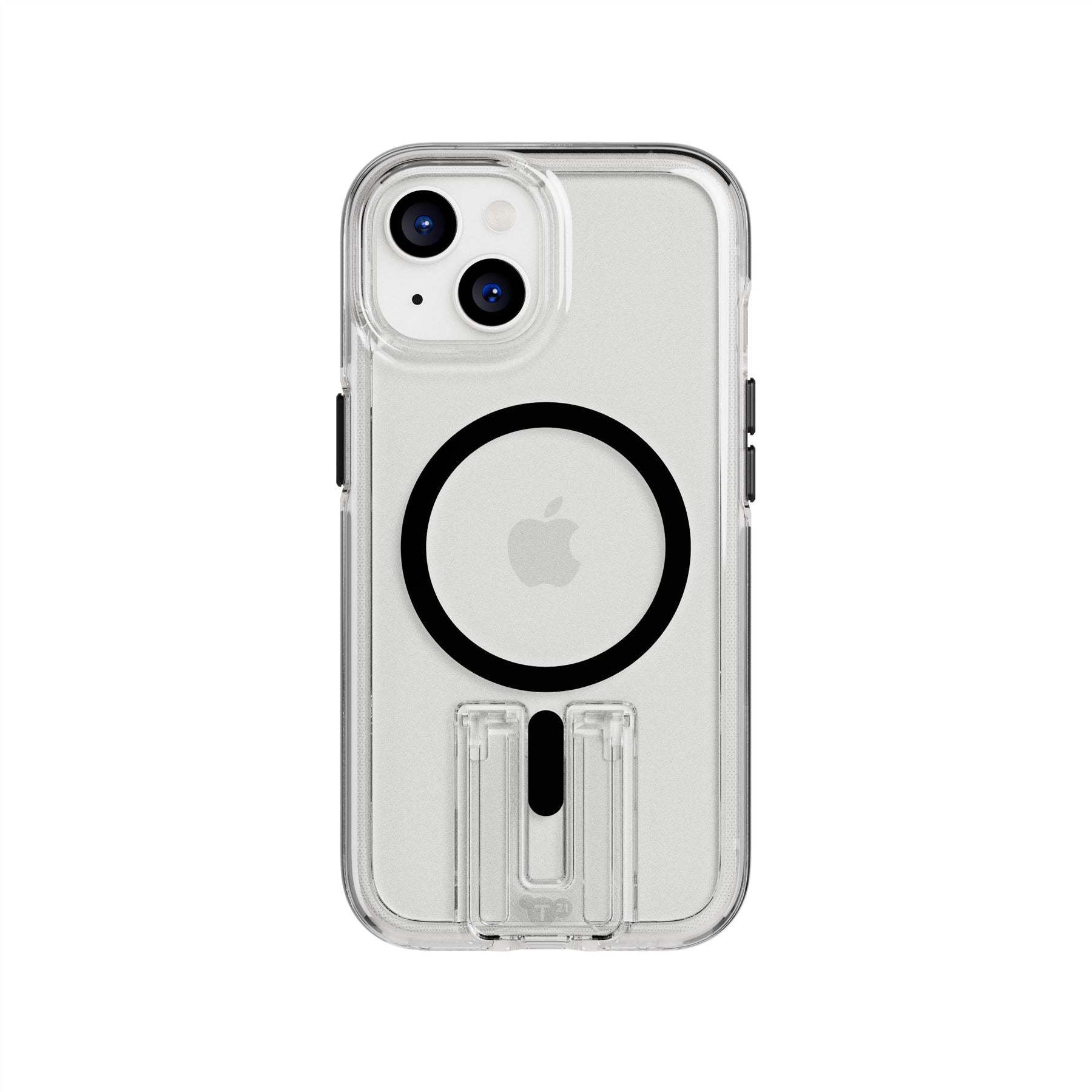 Tech21 EvoCrystal Kick MagSafe iPhone 15 Handyhülle Clear/Black Stoßschutz