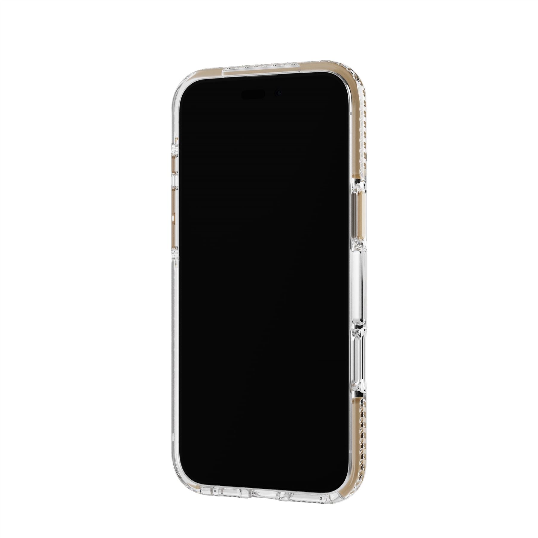 Tech21 EvoCrystal iPhone 16 Plus Handyhülle Gold MagSafe