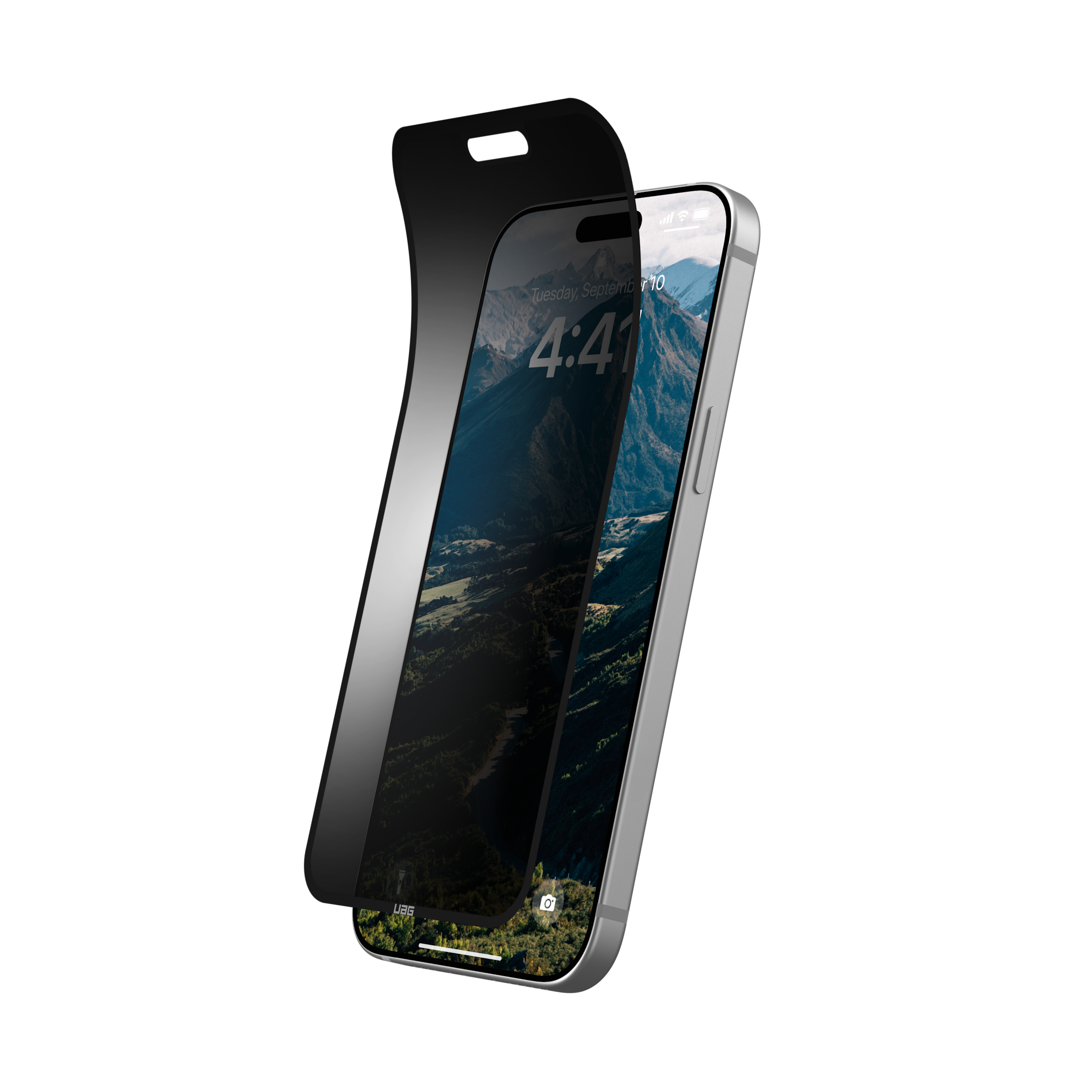 UAG Standard Issue iPhone 15 Plus Blickschutz Privacy