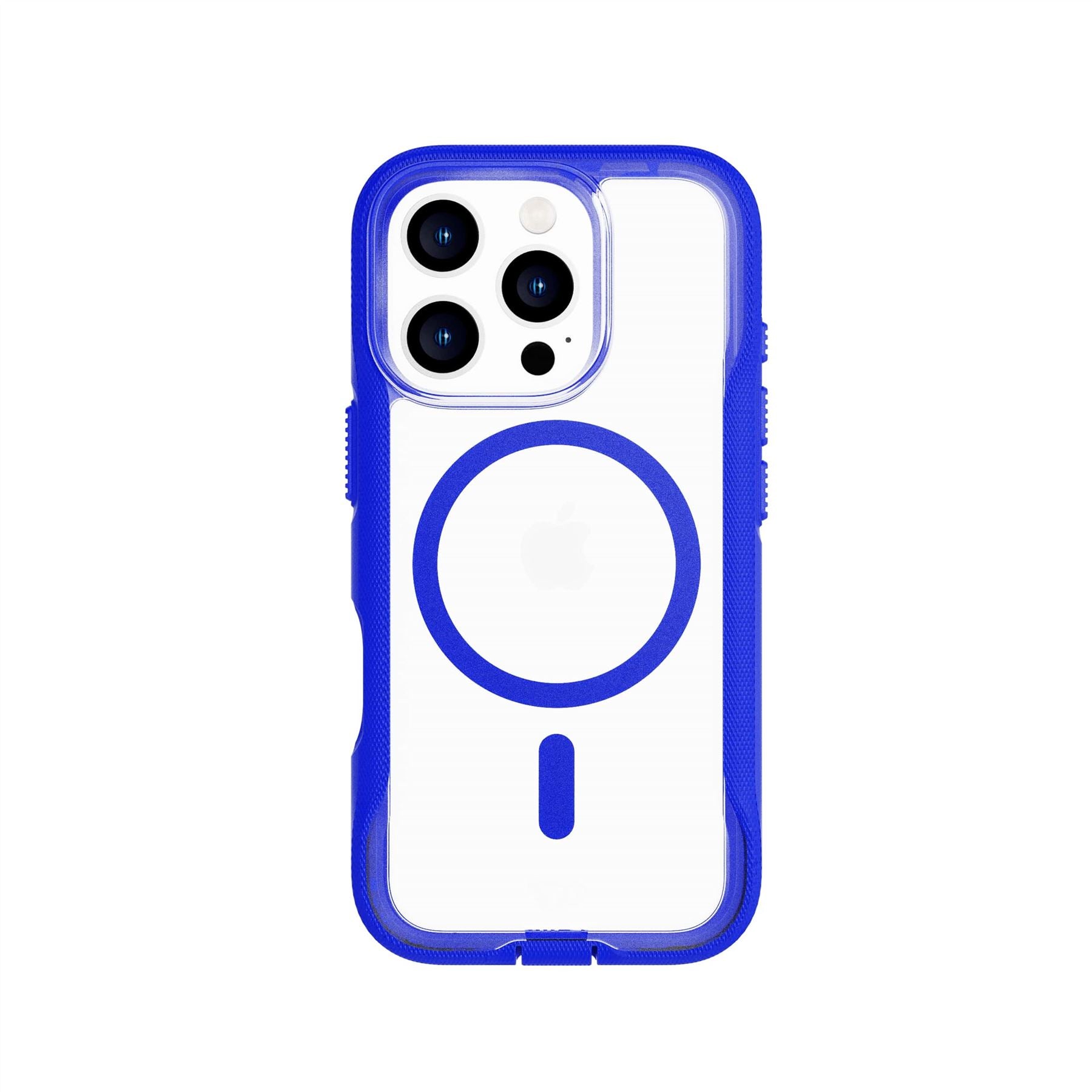 Tech21 EvoPro iPhone 16 Pro Hülle MagSafe Clear/Blue 10m Schutz