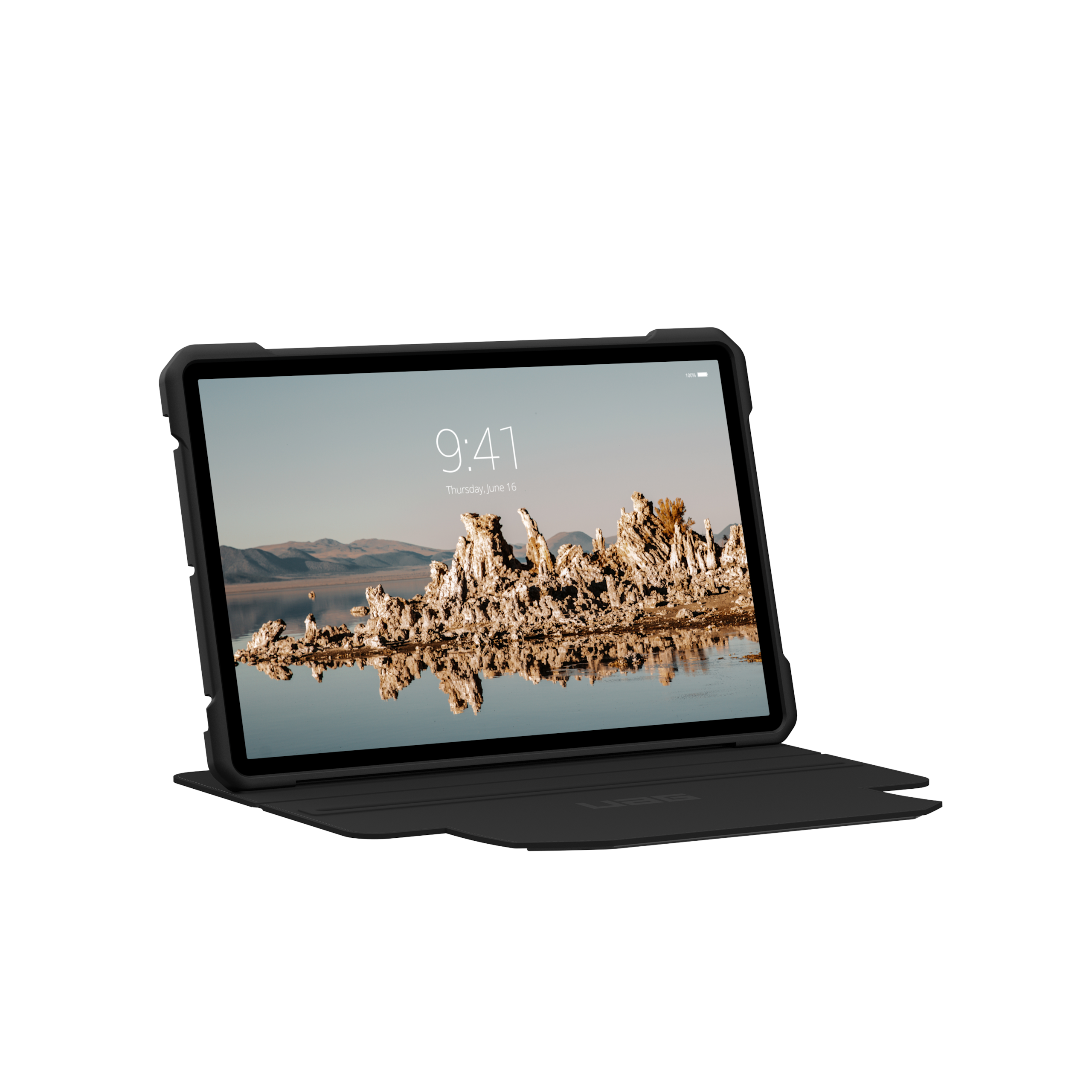 UAG Metropolis SE Galaxy Tab S9 11" Folio Schwarz mit Ständer