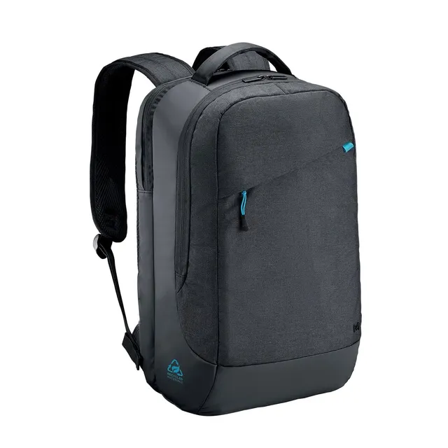 Mobilis Laptop-Rucksack 14-17 Zoll Schwarz recycelt