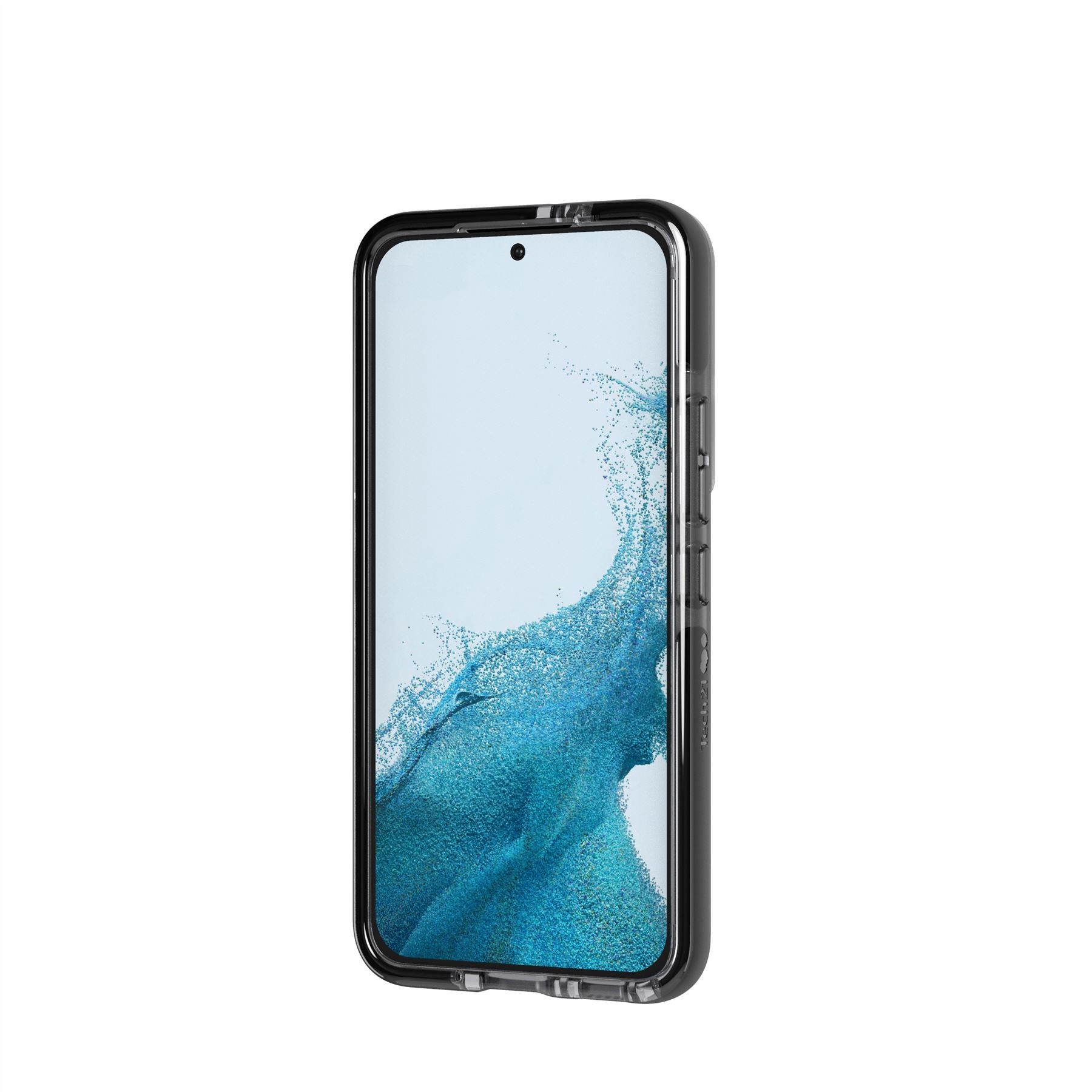 Tech21 EvoCheck Galaxy S22 Handyhülle Smokey Black 16ft