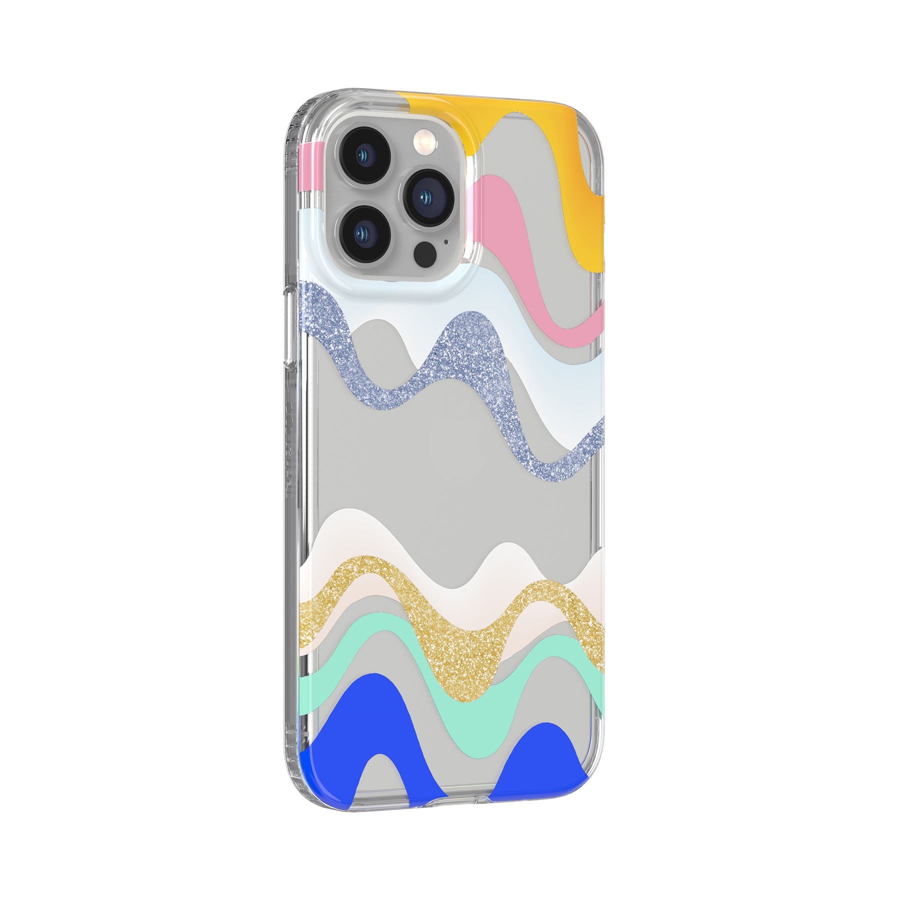 Tech21 EvoArt iPhone 13 Pro Max Hülle Wiggle Muster