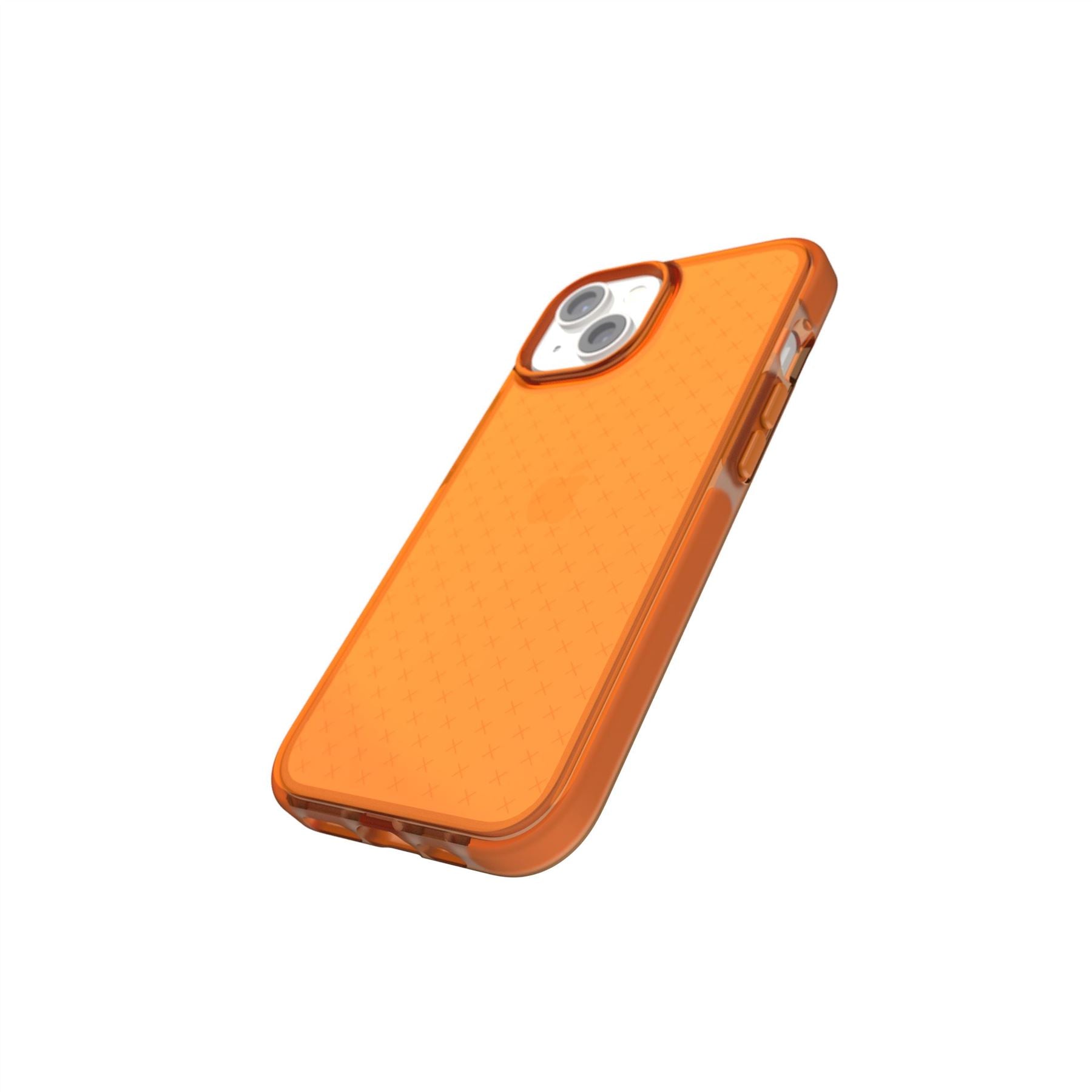Tech21 EvoCheck iPhone 15/14/13 Hülle Fizzy Orange