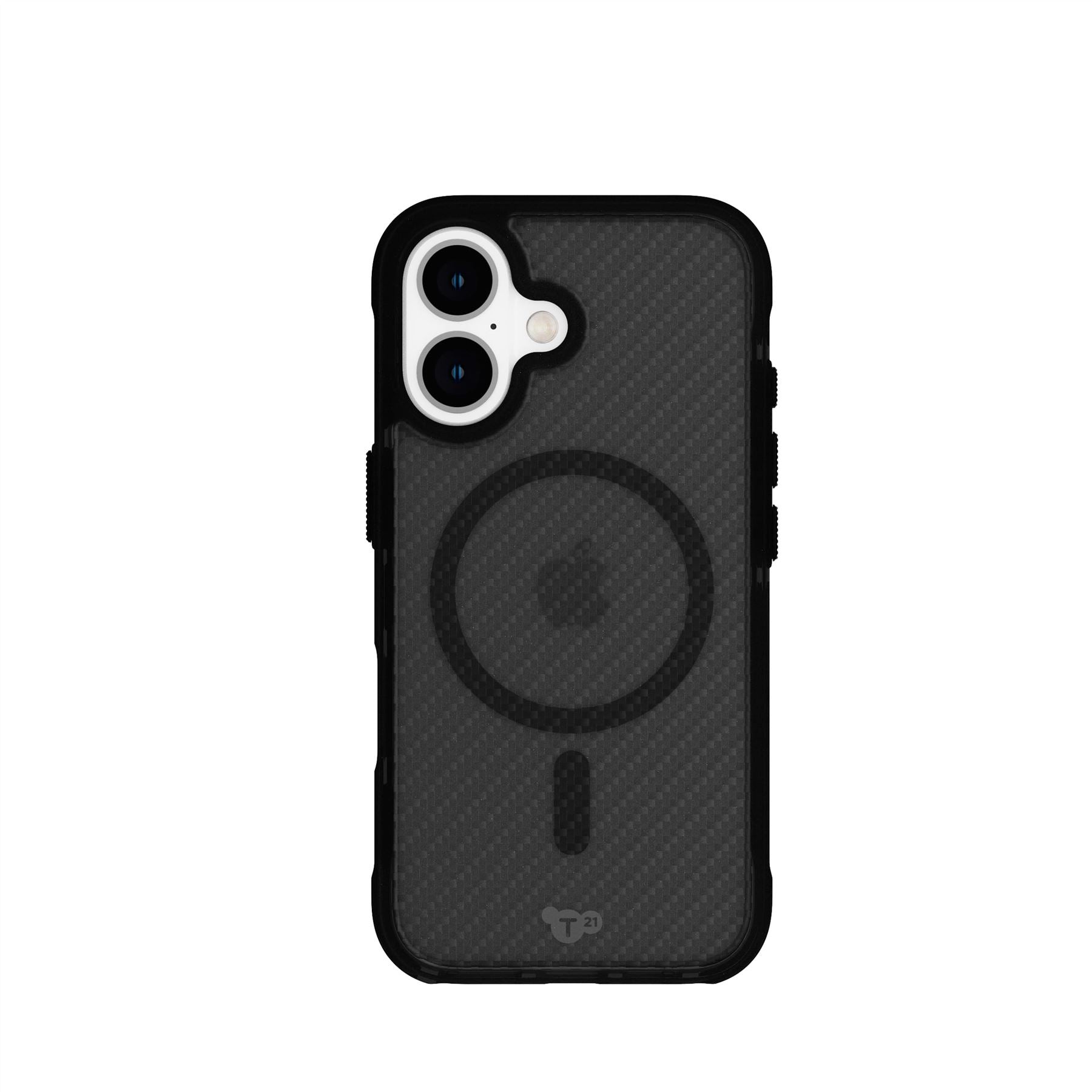 Tech21 EvoArmor iPhone 16 Hülle Schwarz MagSafe 4,9 m