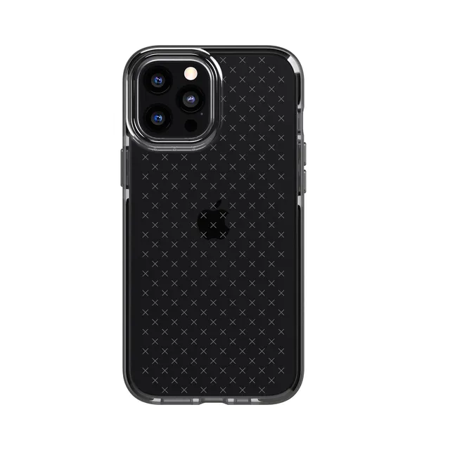 Tech21 EvoCheck iPhone 12 Pro Max Hülle Smokey Black