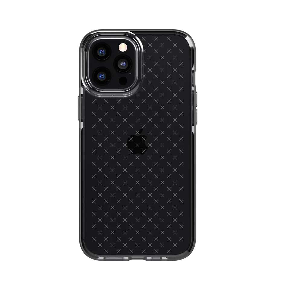 Tech21 EvoCheck iPhone 12 Pro Max Hülle Smokey Black