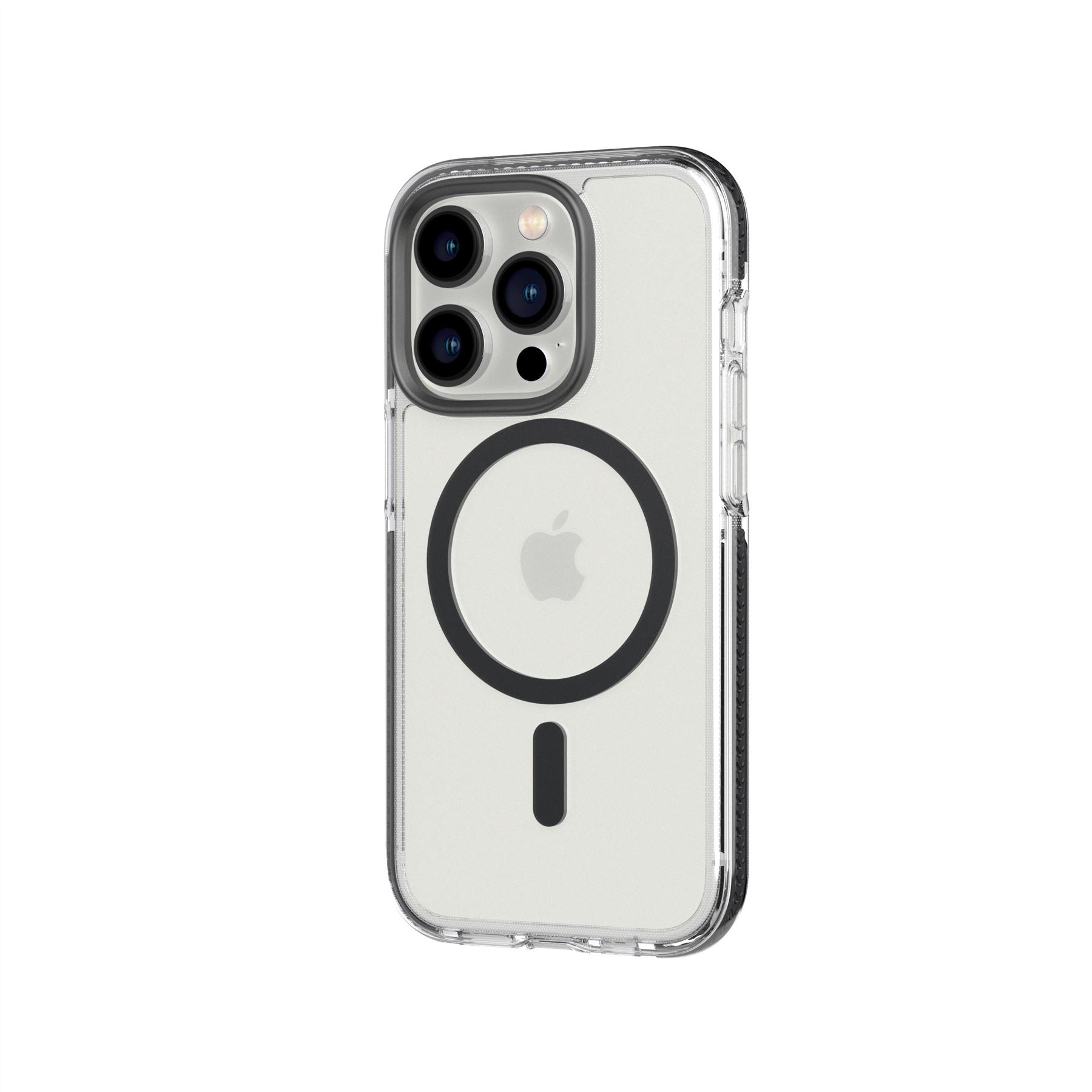 Tech21 EvoCrystal iPhone 14 Pro Hülle Graphit MagSafe 4,9m