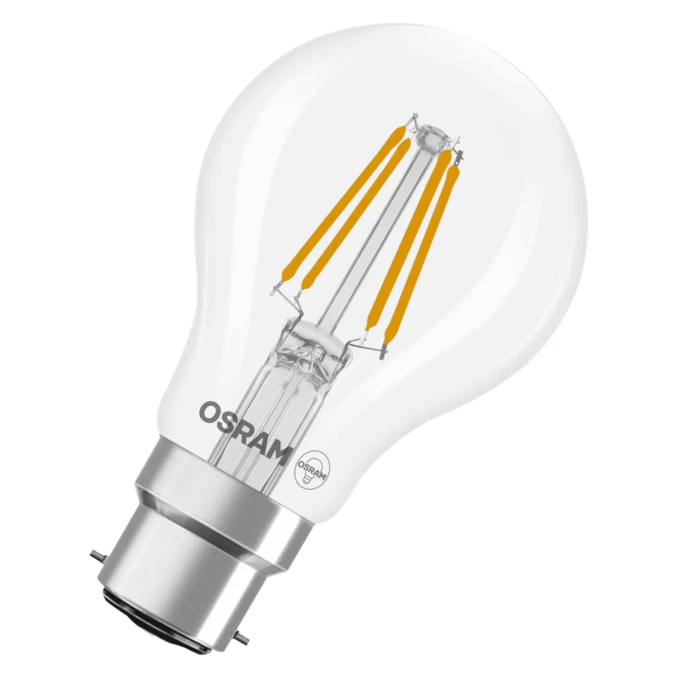 ams OSRAM Star A 40 Filament LED-Birne B22d Klar 1er-Pack 4000K