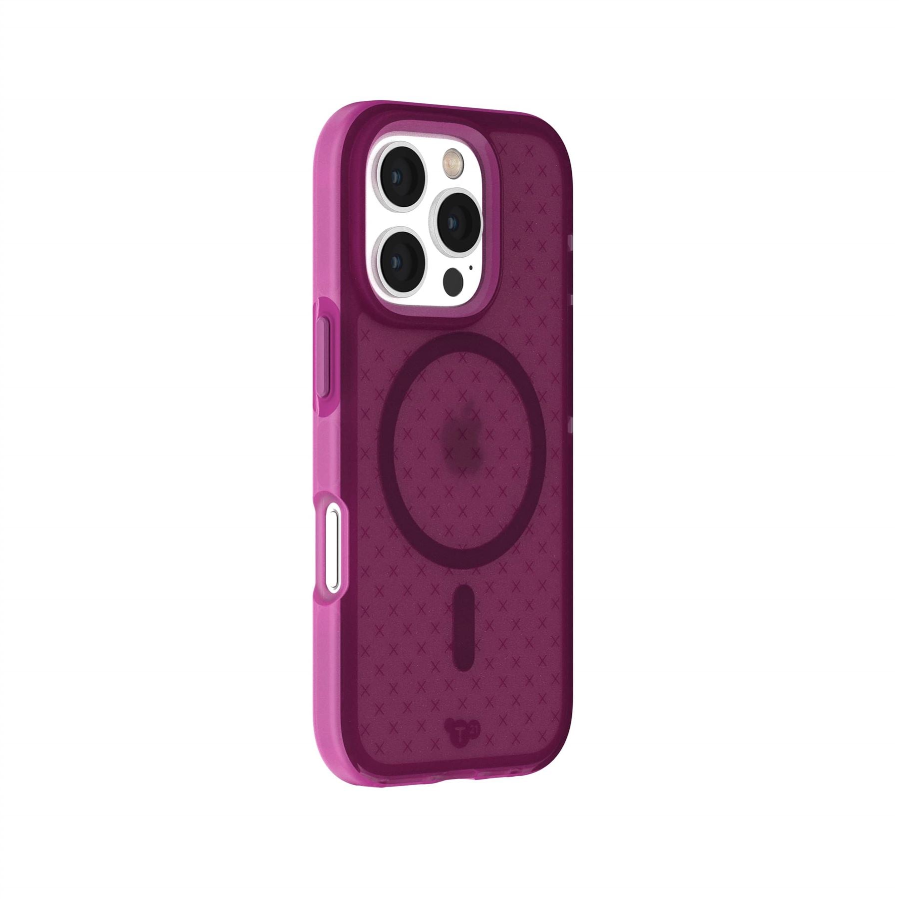 Tech21 EvoCheck iPhone 16 Pro Handyhülle Plum MagSafe 4,9 m