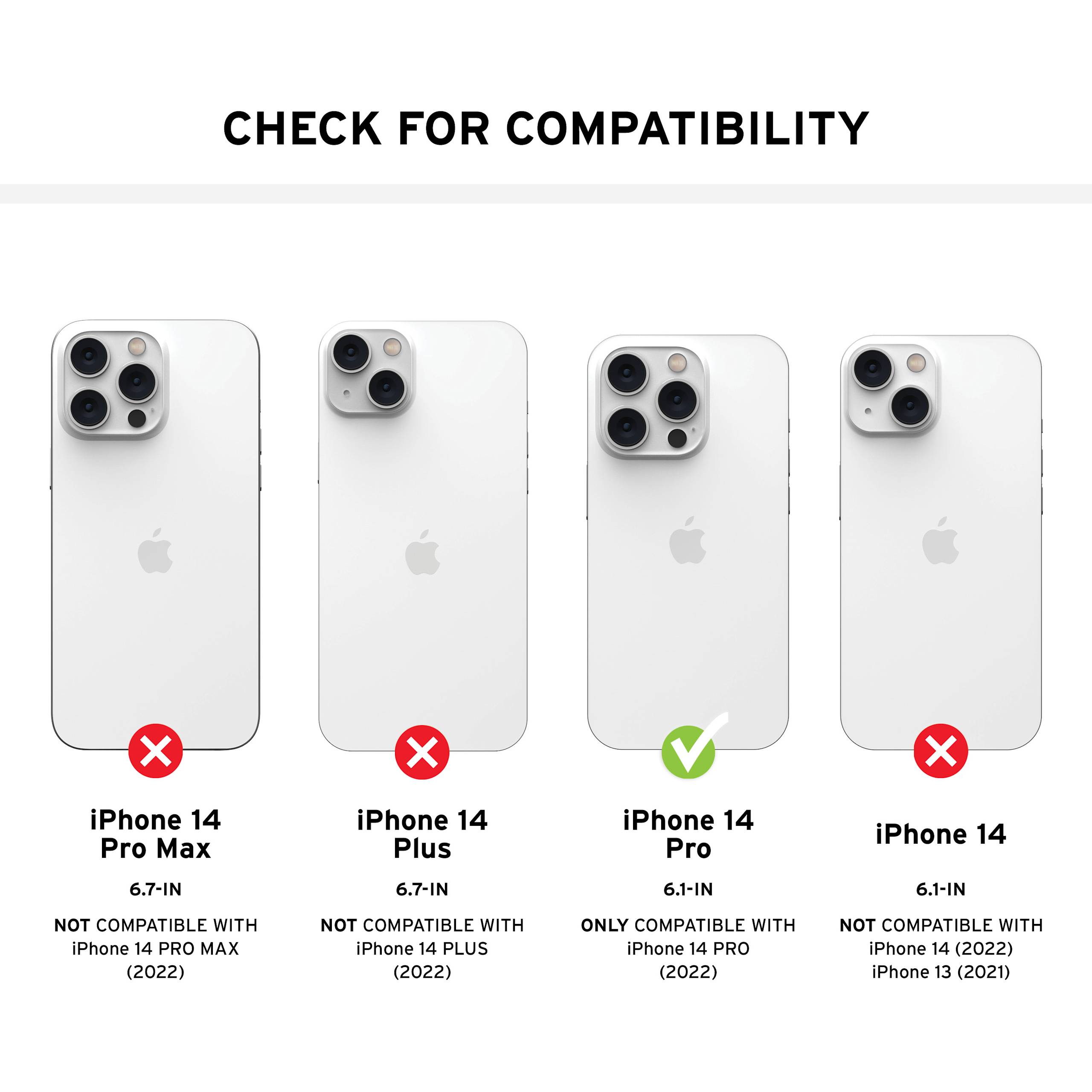 UAG Standard Issue Shield Plus Panzerglas iPhone 14 Pro 0,33mm