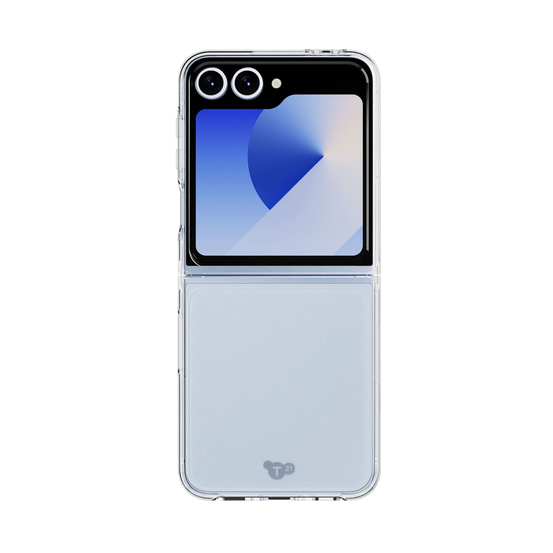 Tech21 EvoClear Galaxy Z Flip6 Hülle Transparent Klar UV-Schutz