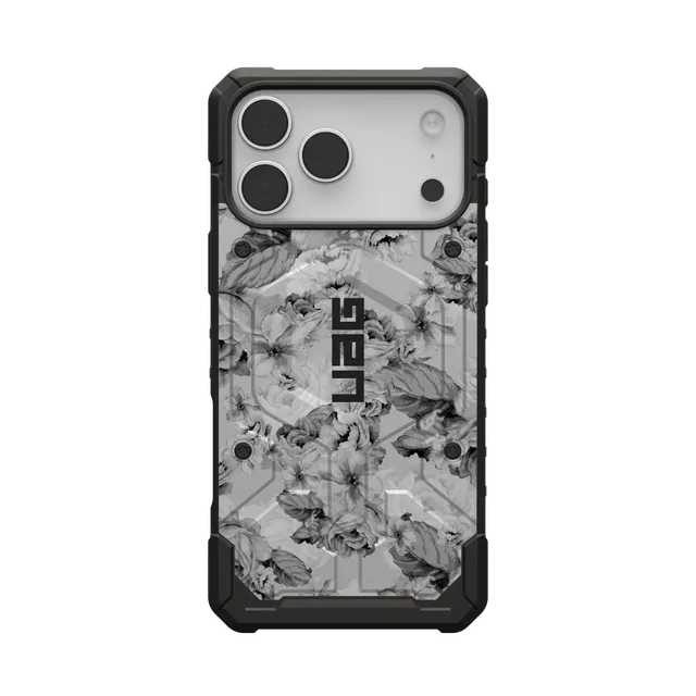 UAG Pathfinder iPhone 17 Pro Max Hülle MagSafe Floral Grey