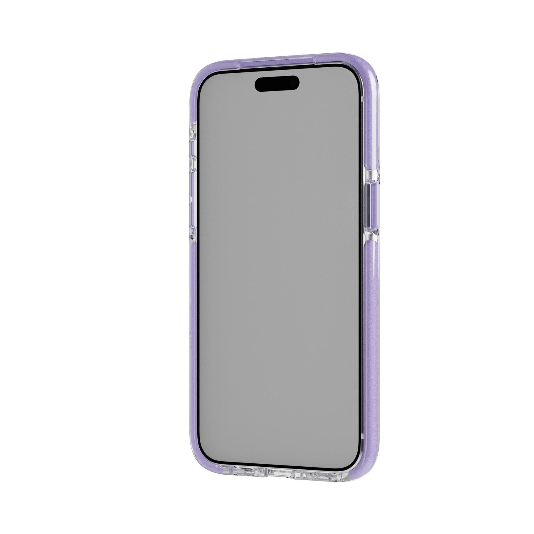 Tech21 EvoCrystal Kick iPhone 15 Pro Max Hülle Lilac