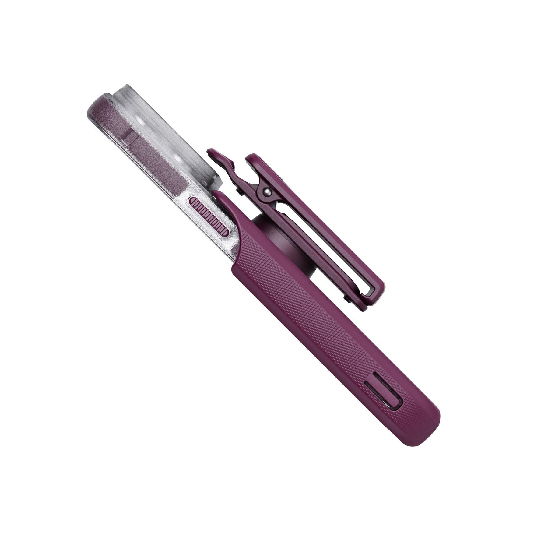 Tech21 EvoMax iPhone 14 Pro Max Handyhülle Frosted Purple