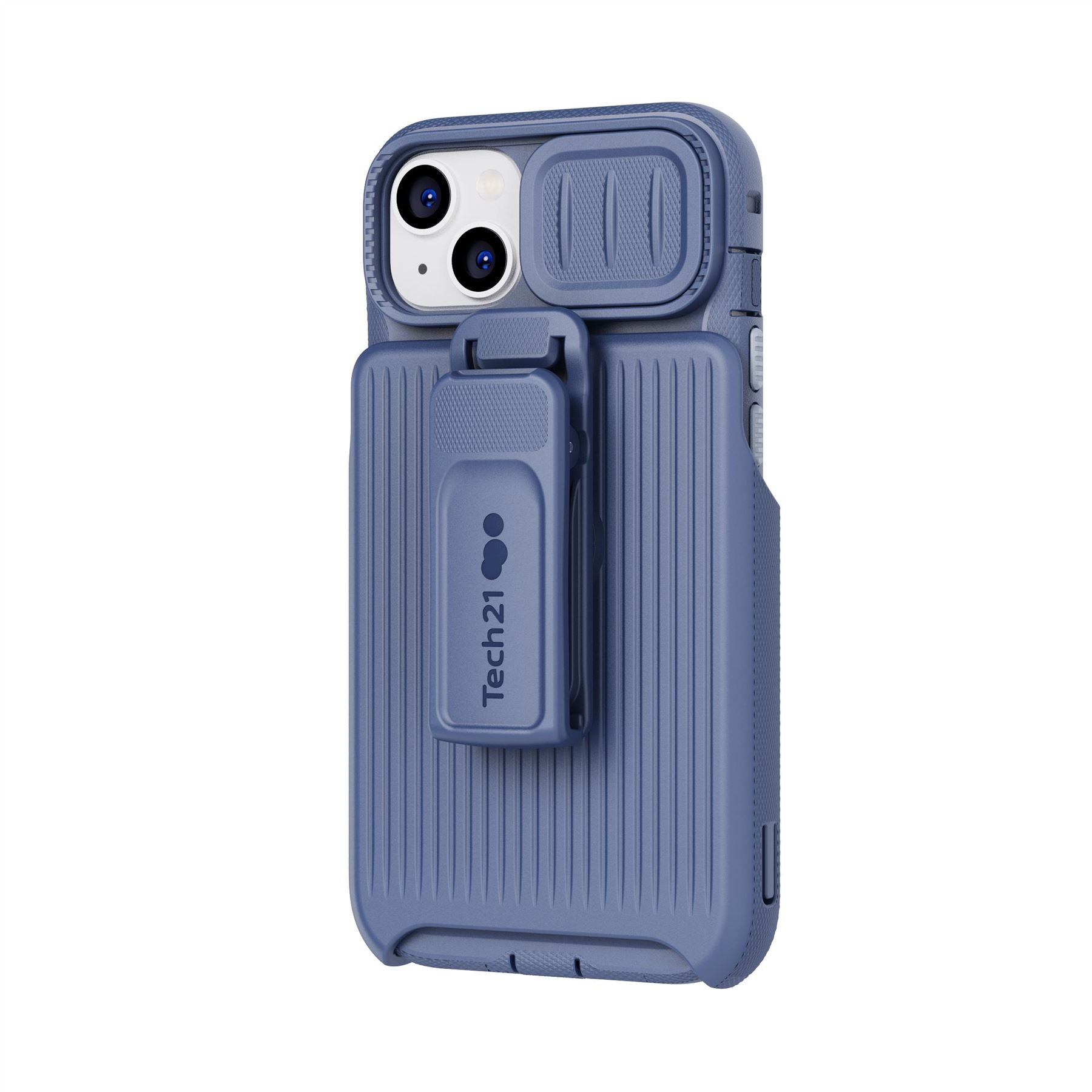 Tech21 EvoMax iPhone 14 Plus Hülle Ink Blue MagSafe 20ft