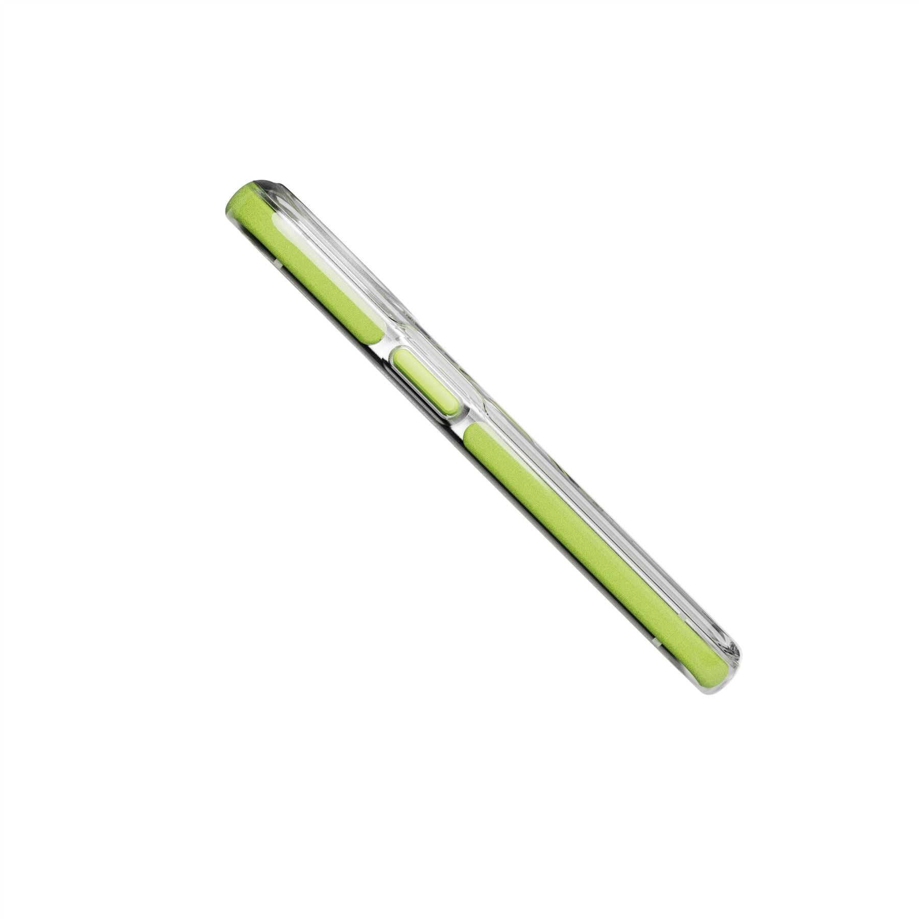 Tech21 EvoCrystal Kick iPhone 15 Pro Hülle limette MagSafe