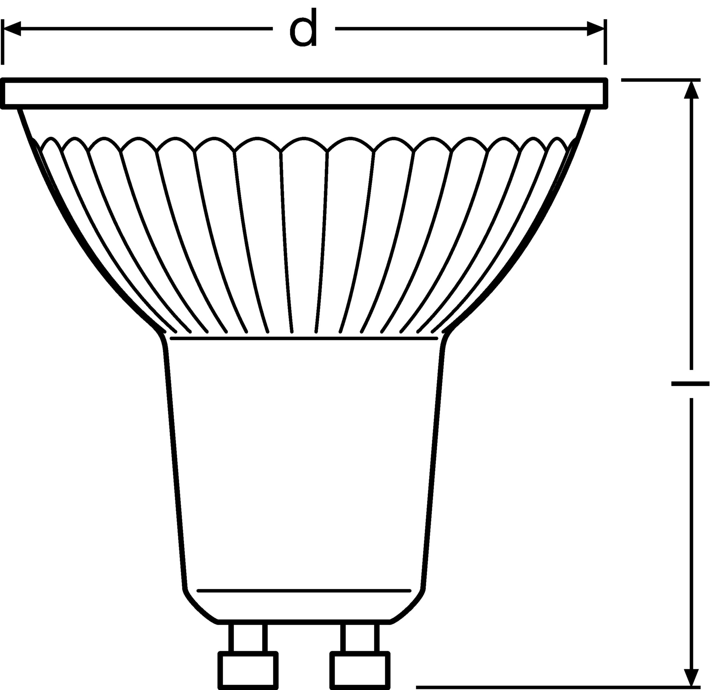 ams OSRAM SMART+ PAR16 GU10 LED 4,3W Warmweiß 10er