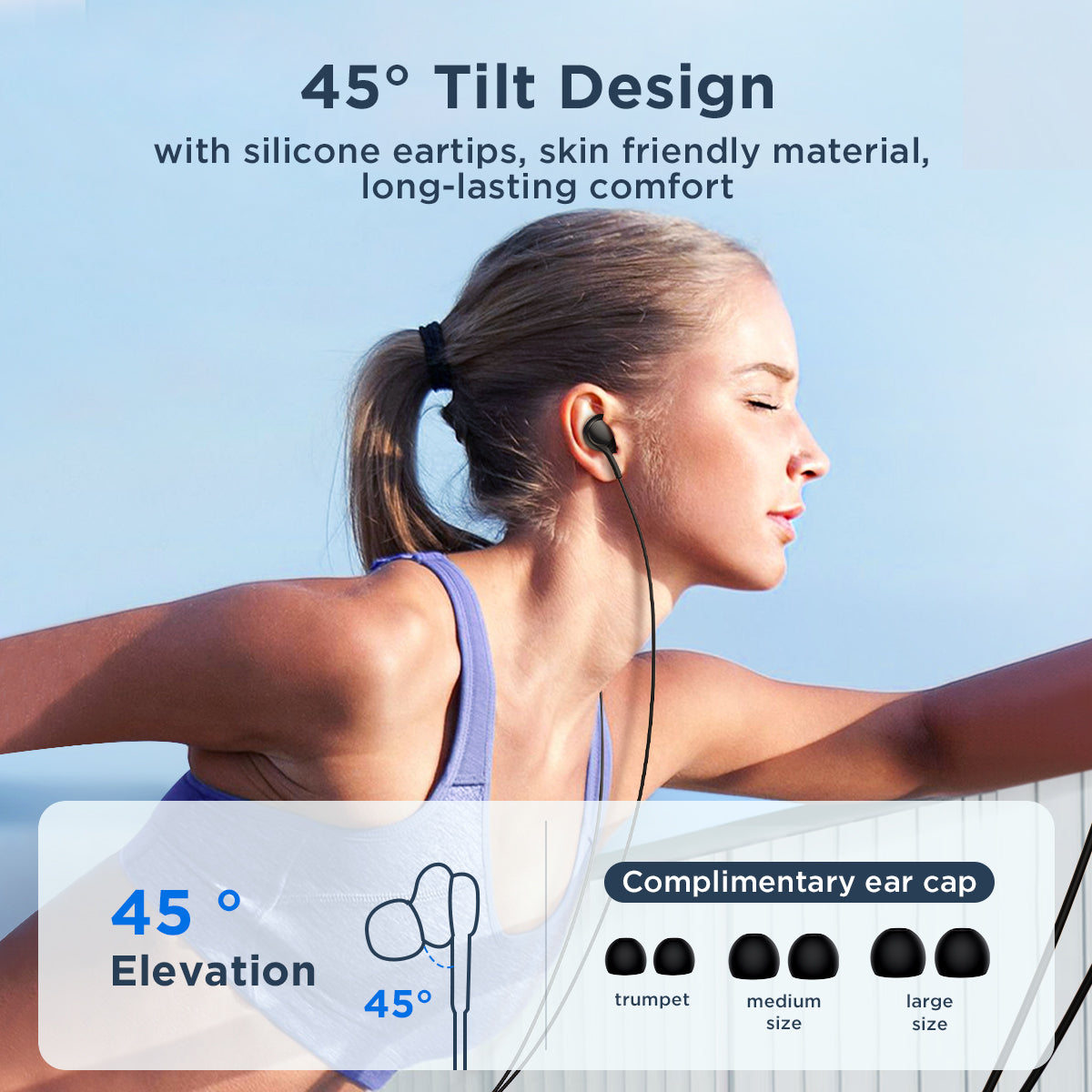 JOYROOM JR-EW02 In-Ear Kopfhörer 3.5mm Weiß HiFi