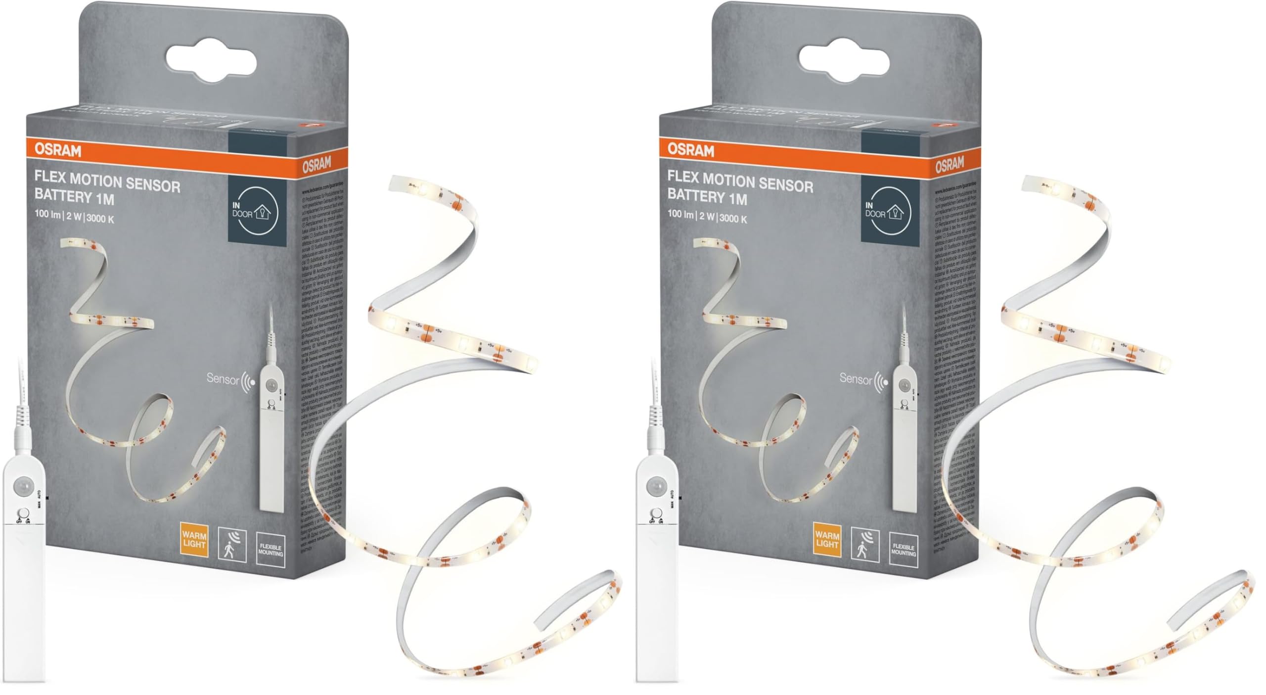 ams OSRAM SMART+ Flex LED-Streifen Sensor Batterie 1 m