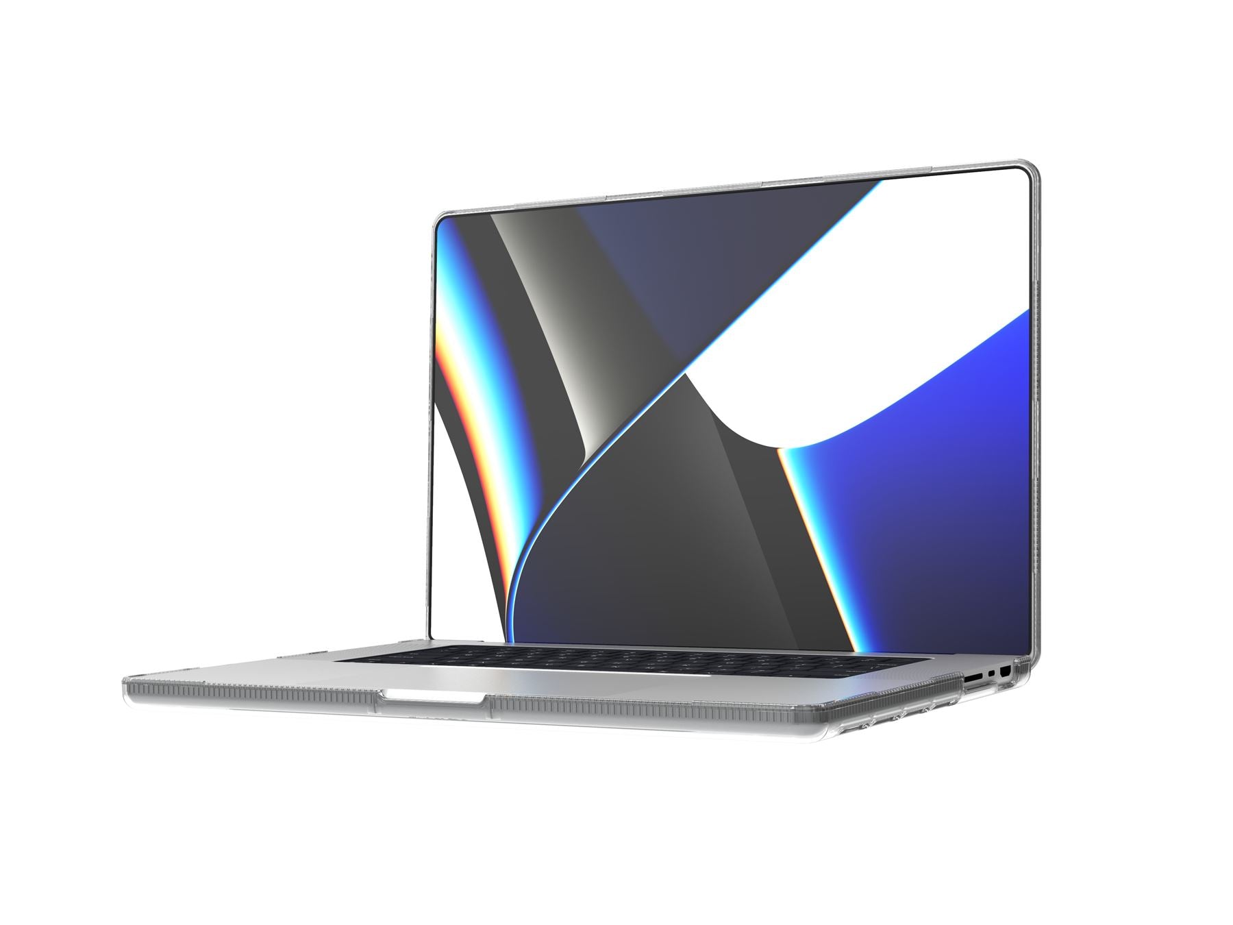 Tech21 EvoHardshell MacBook Pro 16 Hülle Clear Anti-Yellow