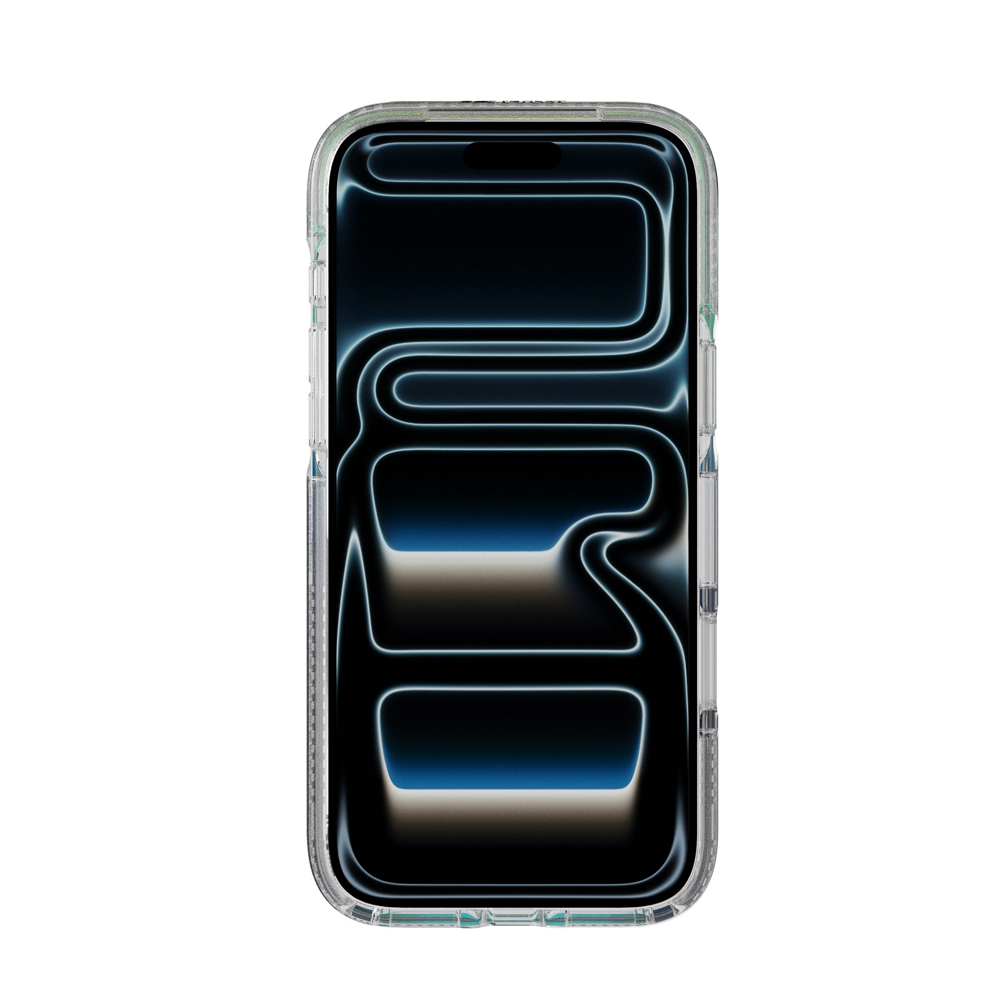 Tech21 FlexQuartz iPhone 17 Pro Max Hülle Ombre Blue Green