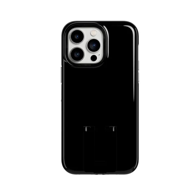 Tech21 EvoCrystal Kick iPhone 14 Pro Max Hülle schwarz MagSafe