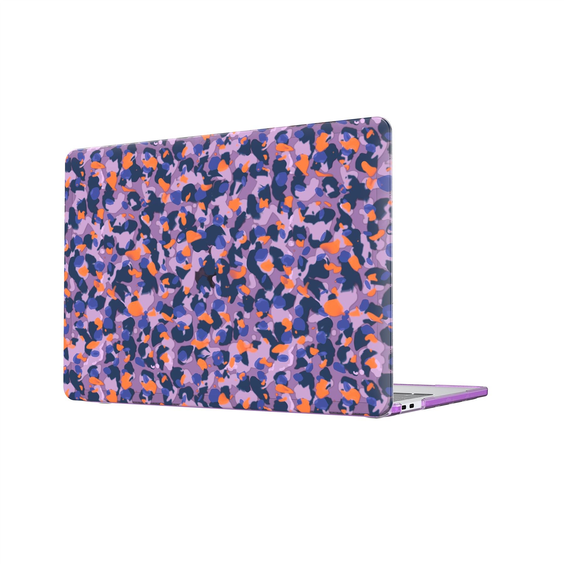 Tech21 EvoArt MacBook Pro 13 M1/M2 Hülle Camo Lila dünn