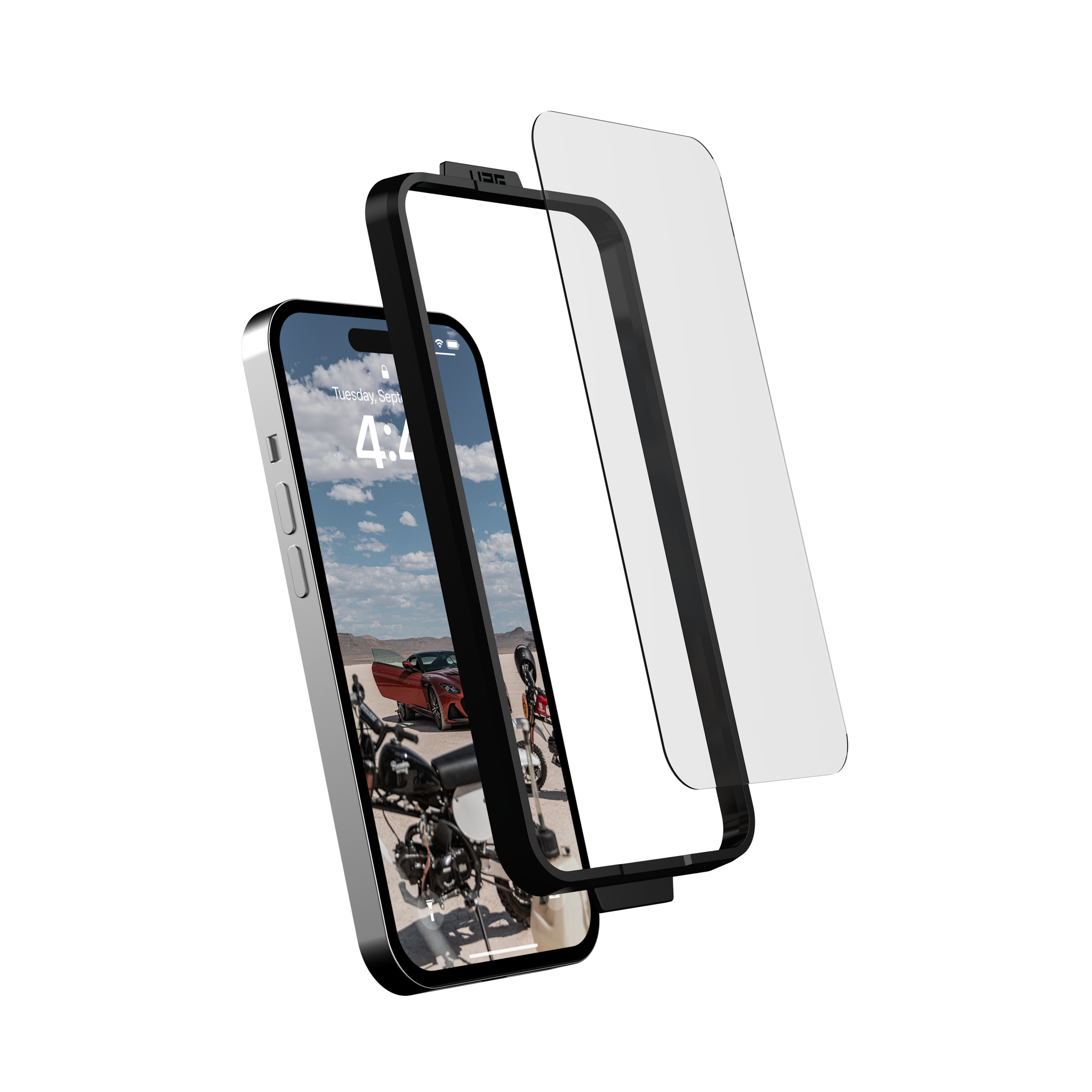 UAG Standard Issue Shield Plus Panzerglas iPhone 14 Pro 0,33mm