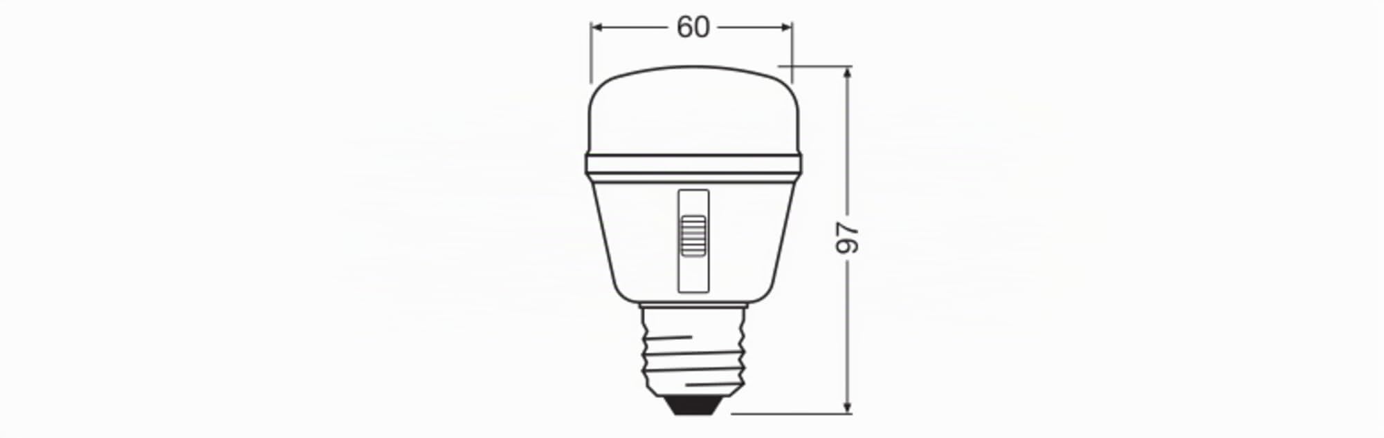 Osram Star Grow T60 Pflanzenlampe E27 10W 6er Pack