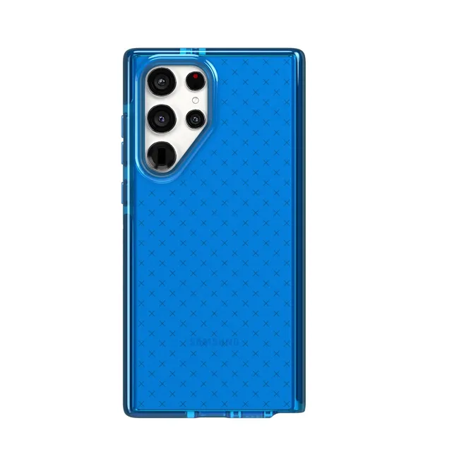 Tech21 EvoCheck Galaxy S22 Ultra Hülle Classic Blue