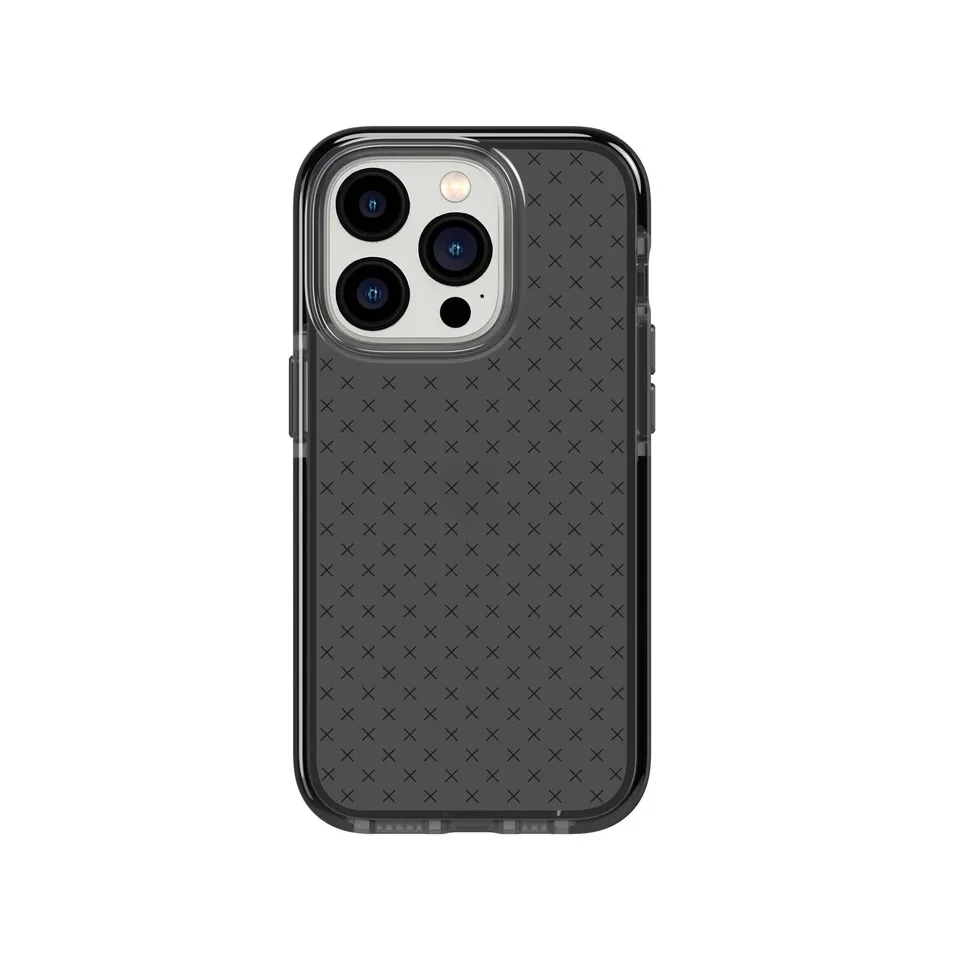 Tech21 EvoCheck iPhone 14 Pro Handyhülle Smokey Black 4,9m