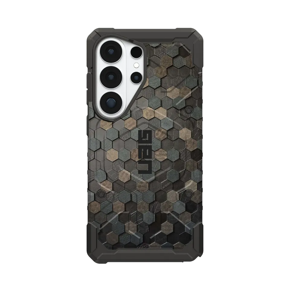 UAG Pathfinder Galaxy S26 Ultra Hülle Hex Pattern schwarz