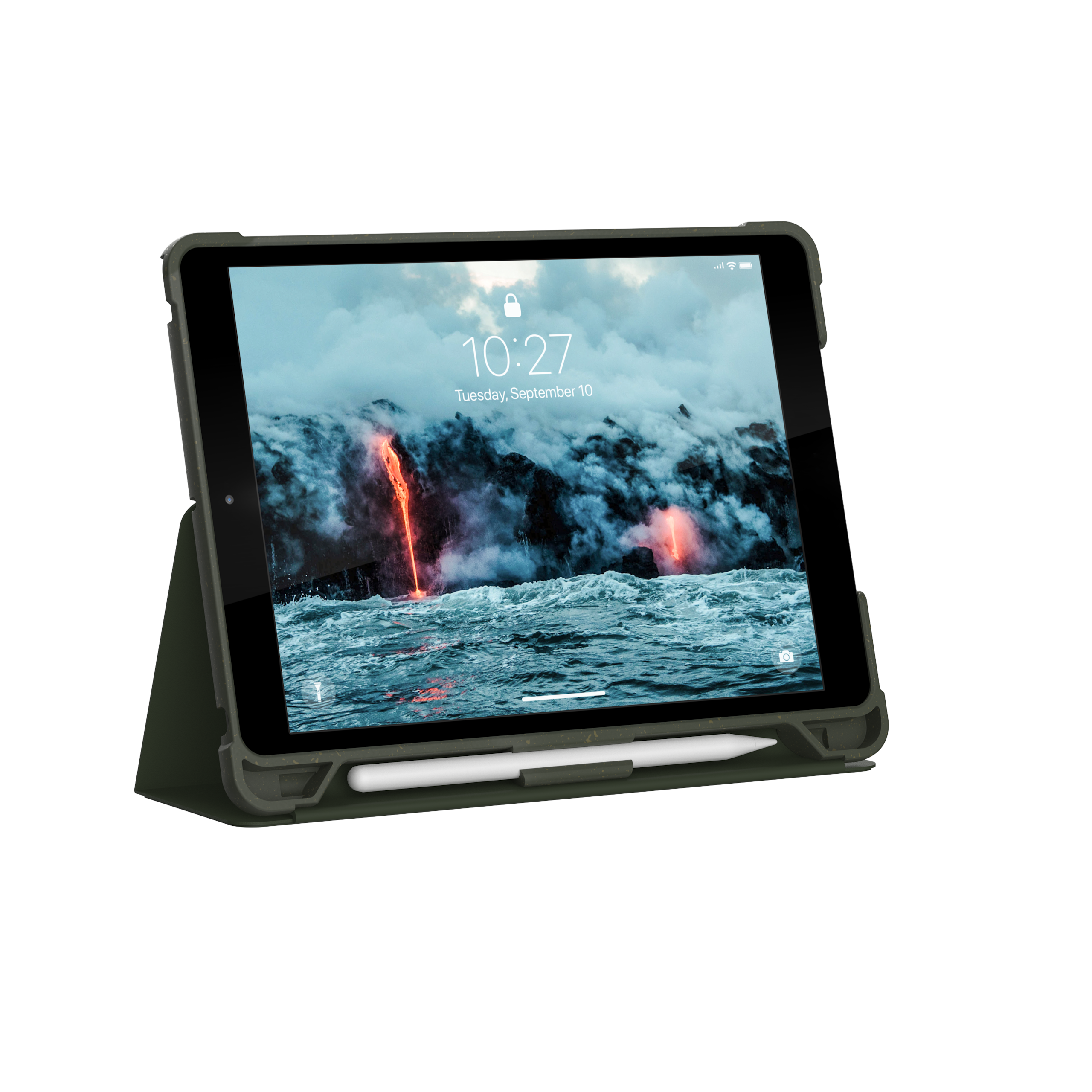 UAG Outback iPad 10.2 Hülle Folio Bio 9. Gen Ständer