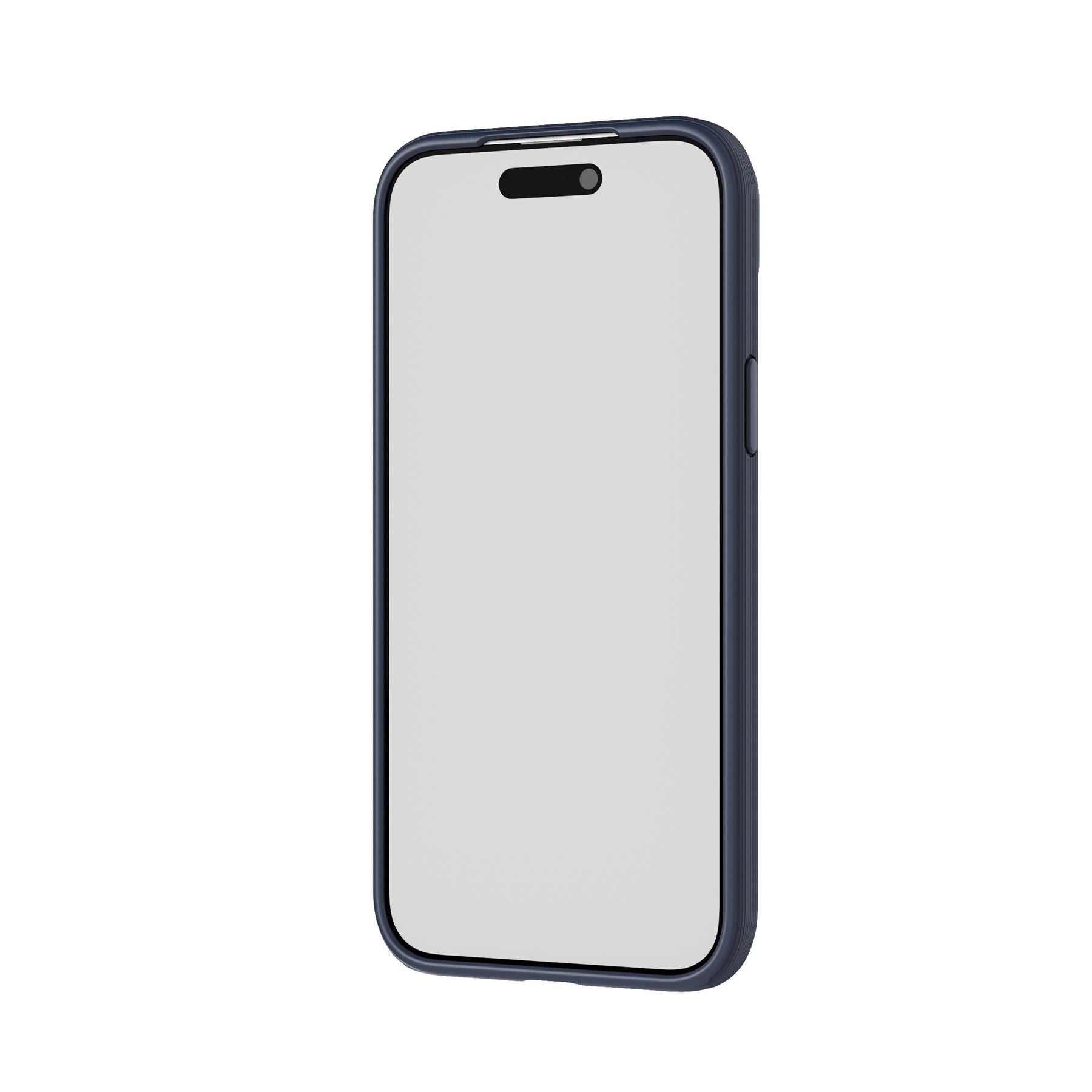 Tech21 Evo Lite iPhone 15 Plus Hülle Denim Blau UV-Schutz