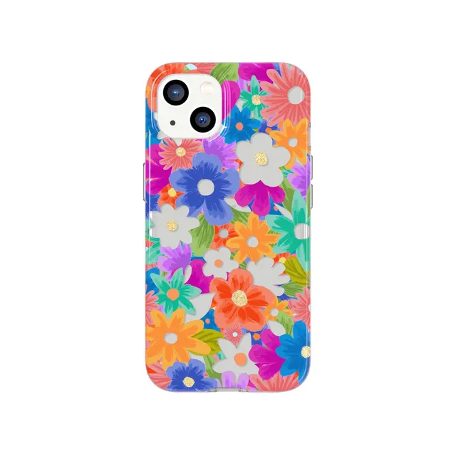 Tech21 EvoArt iPhone 13 Hülle Cutout Flora Blumen